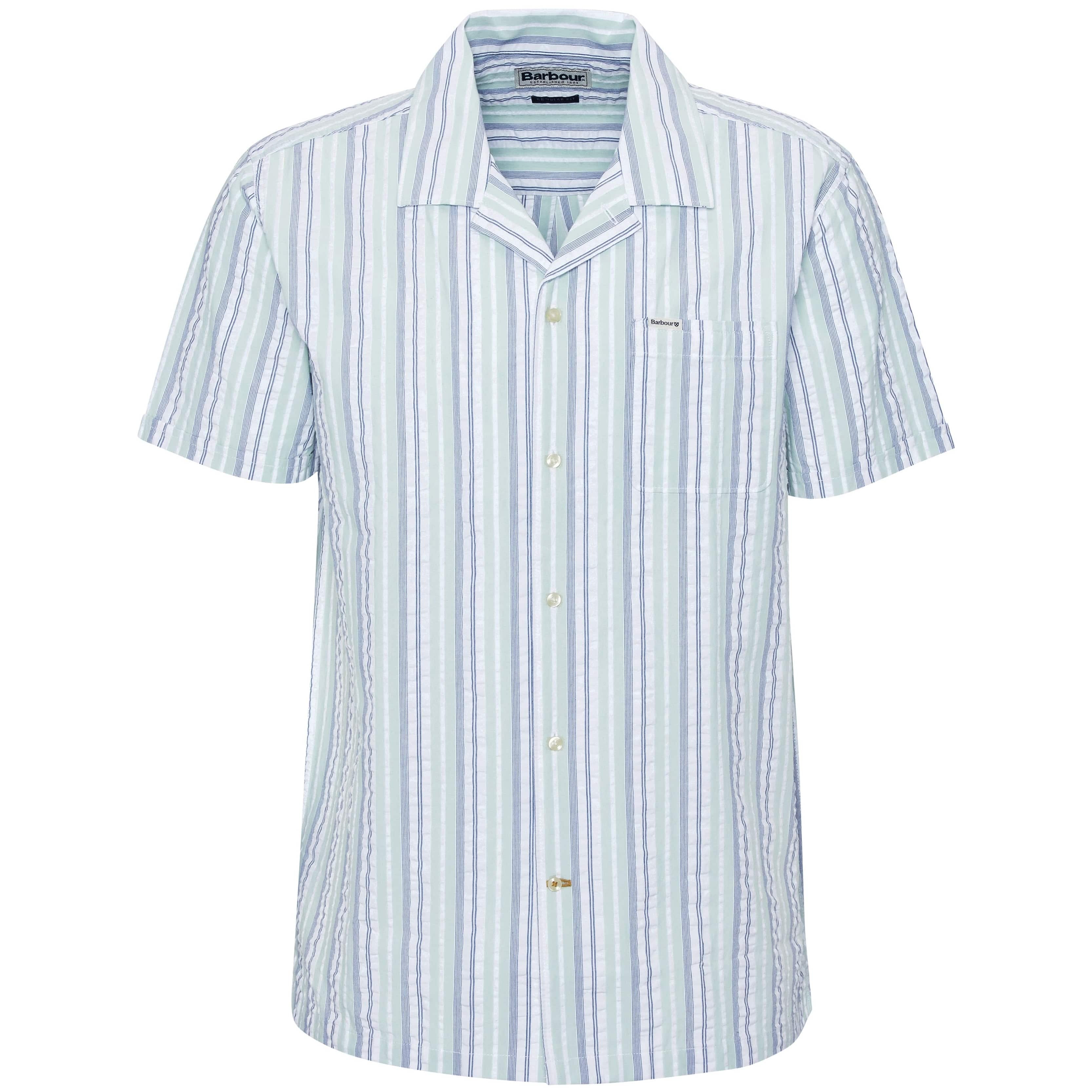 BARBOUR BEECHCROFT STRIPED SHORT SLEEVE SHIRT