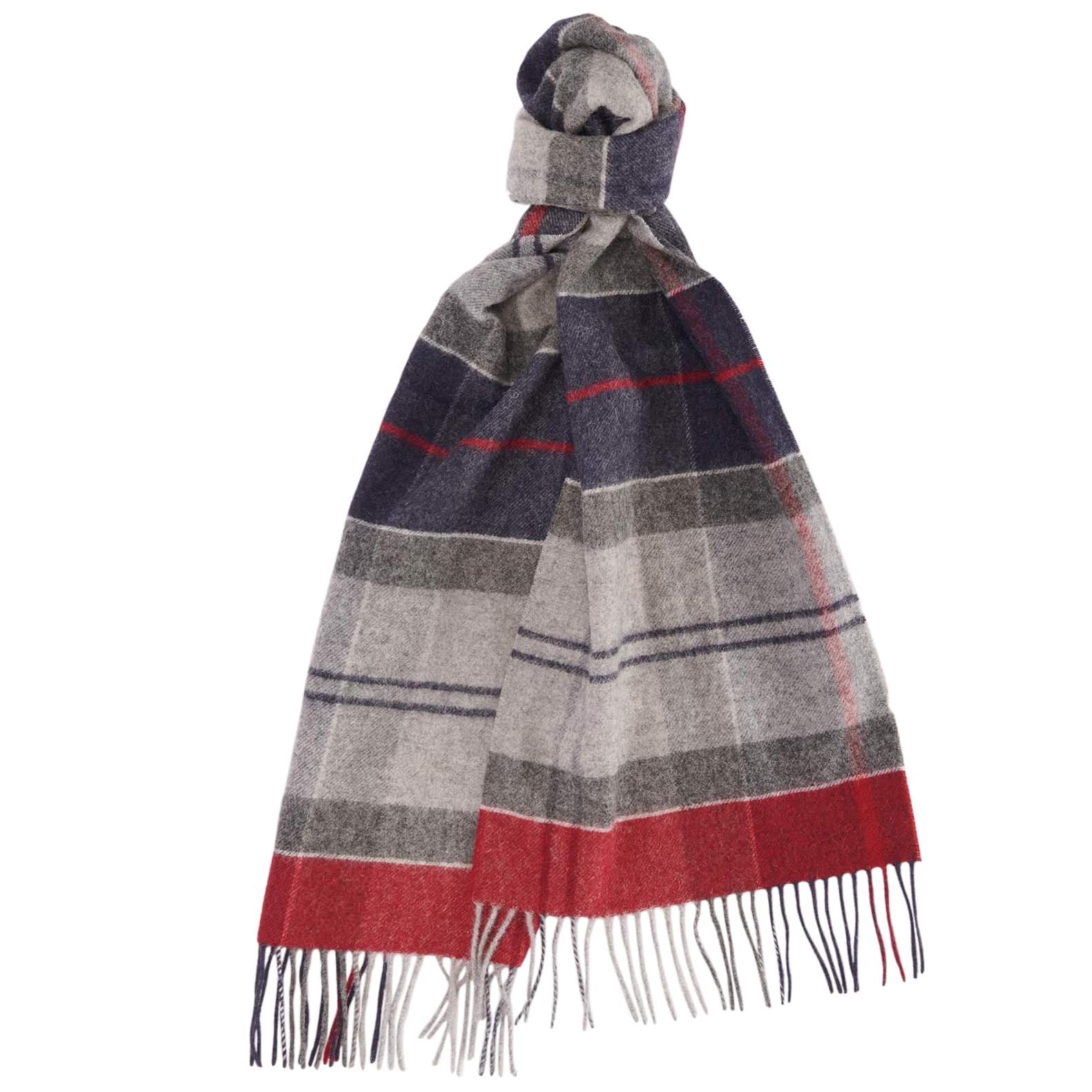 BARBOUR INVERNESS LAMBSWOOL TARTAN SCARF