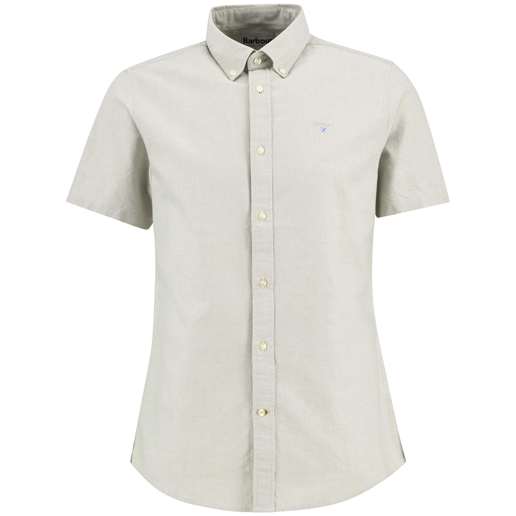 BARBOUR OXTOWN OXFORD TAILORED SHORT-SLEEVED SHIRT