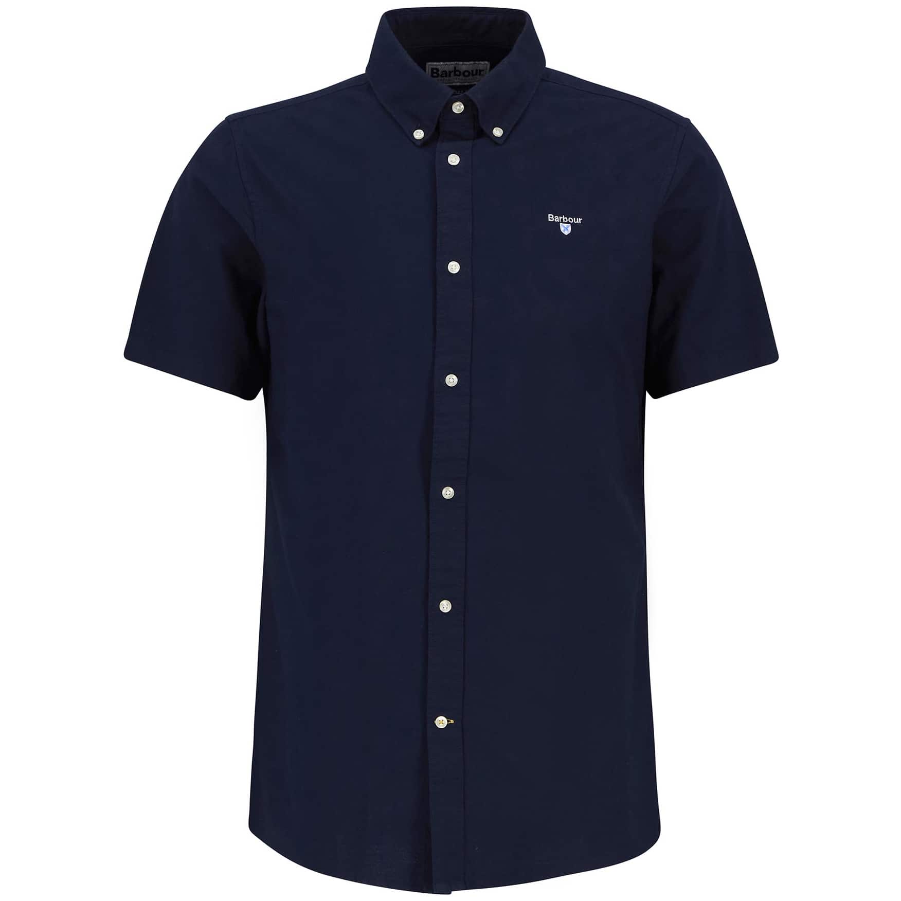 BARBOUR OXTOWN OXFORD TAILORED SHORT-SLEEVED SHIRT
