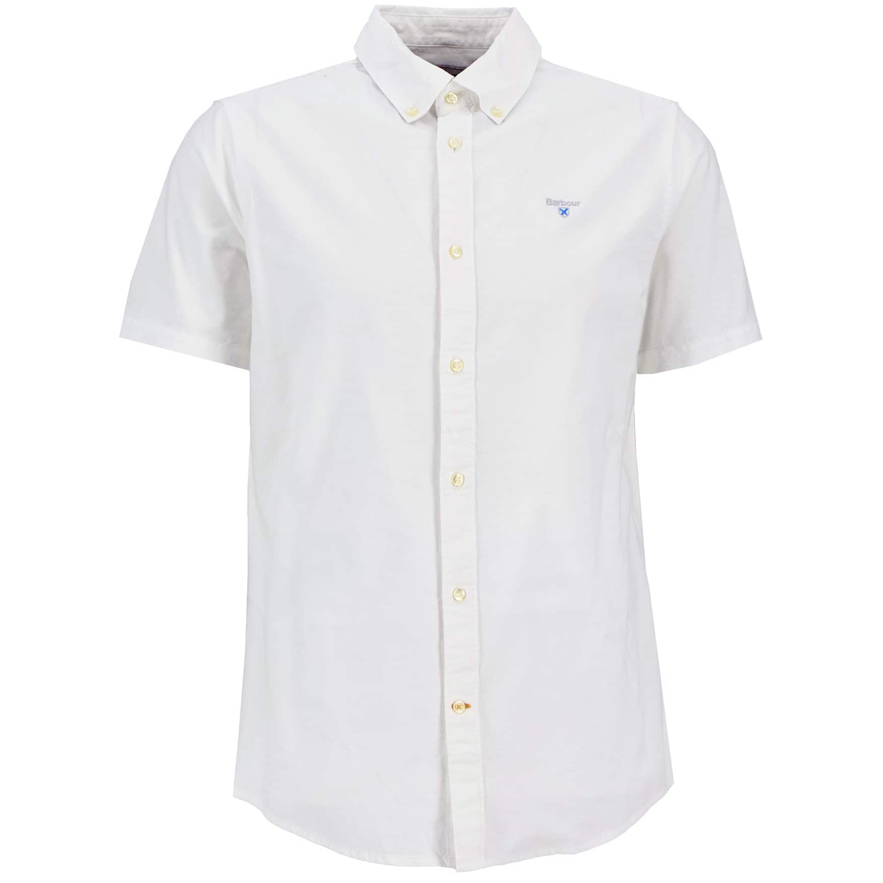 BARBOUR OXTOWN OXFORD TAILORED SHORT-SLEEVED SHIRT