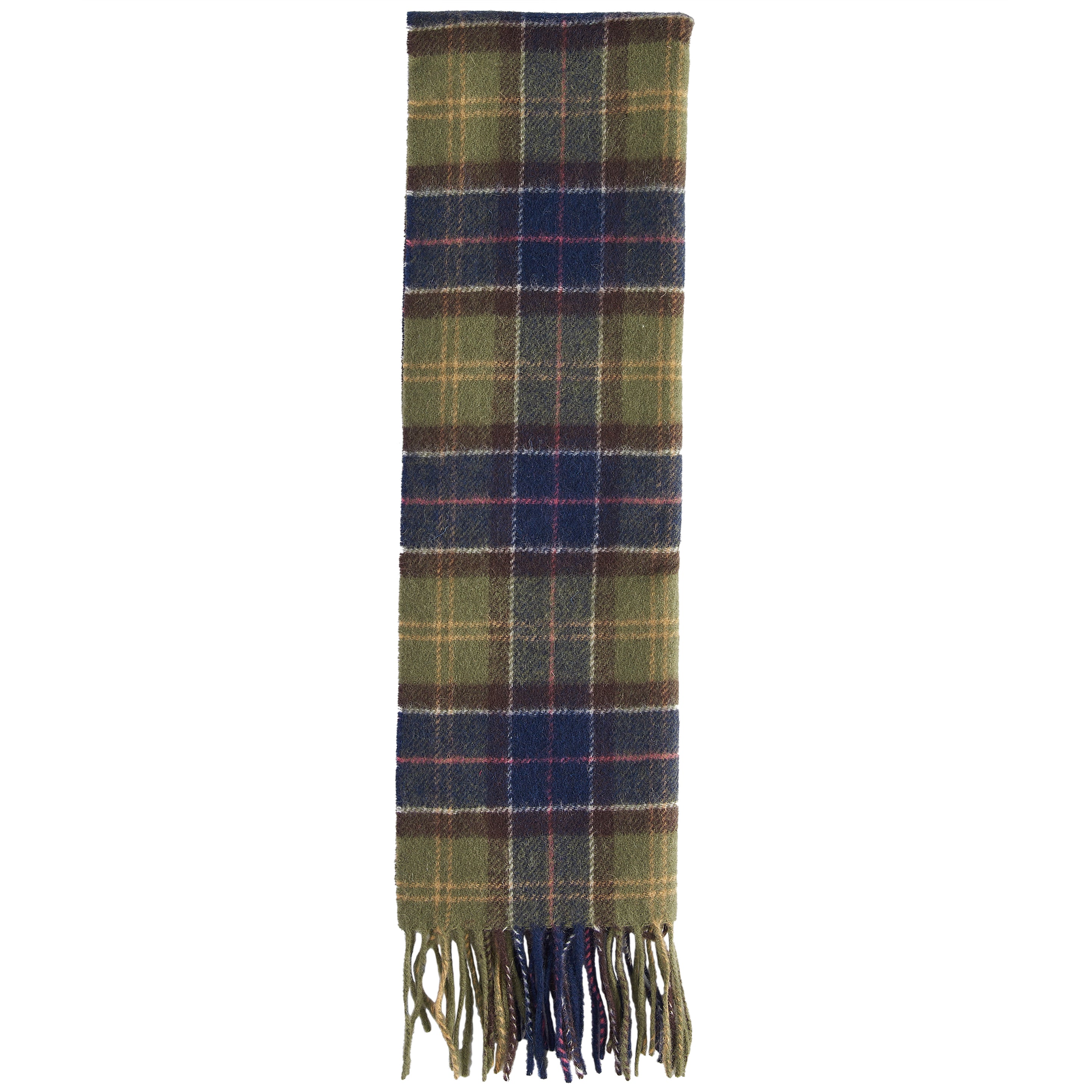 BARBOUR TARTAN LAMBSWOOL SCARF