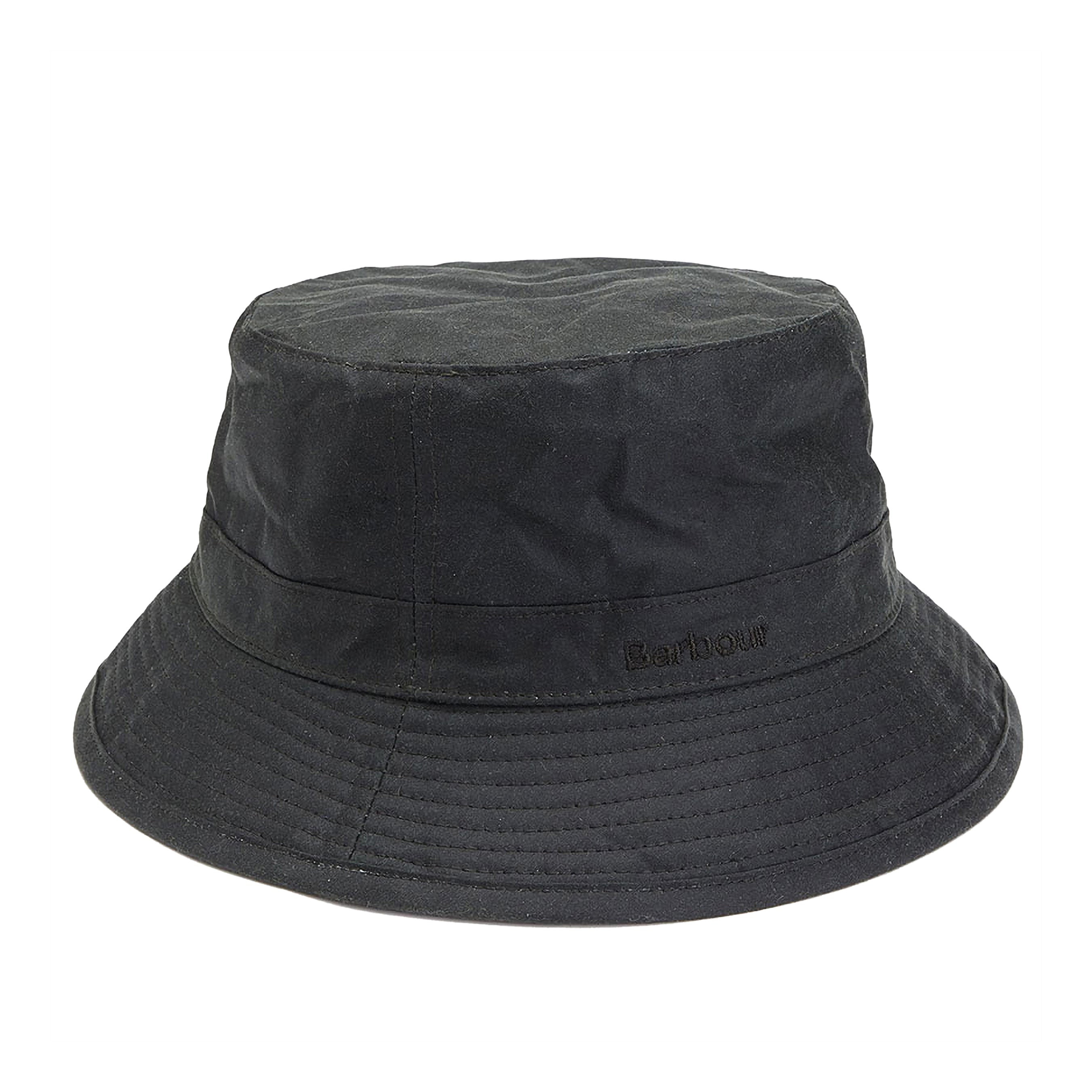 BARBOUR WAXED BUCKET HAT