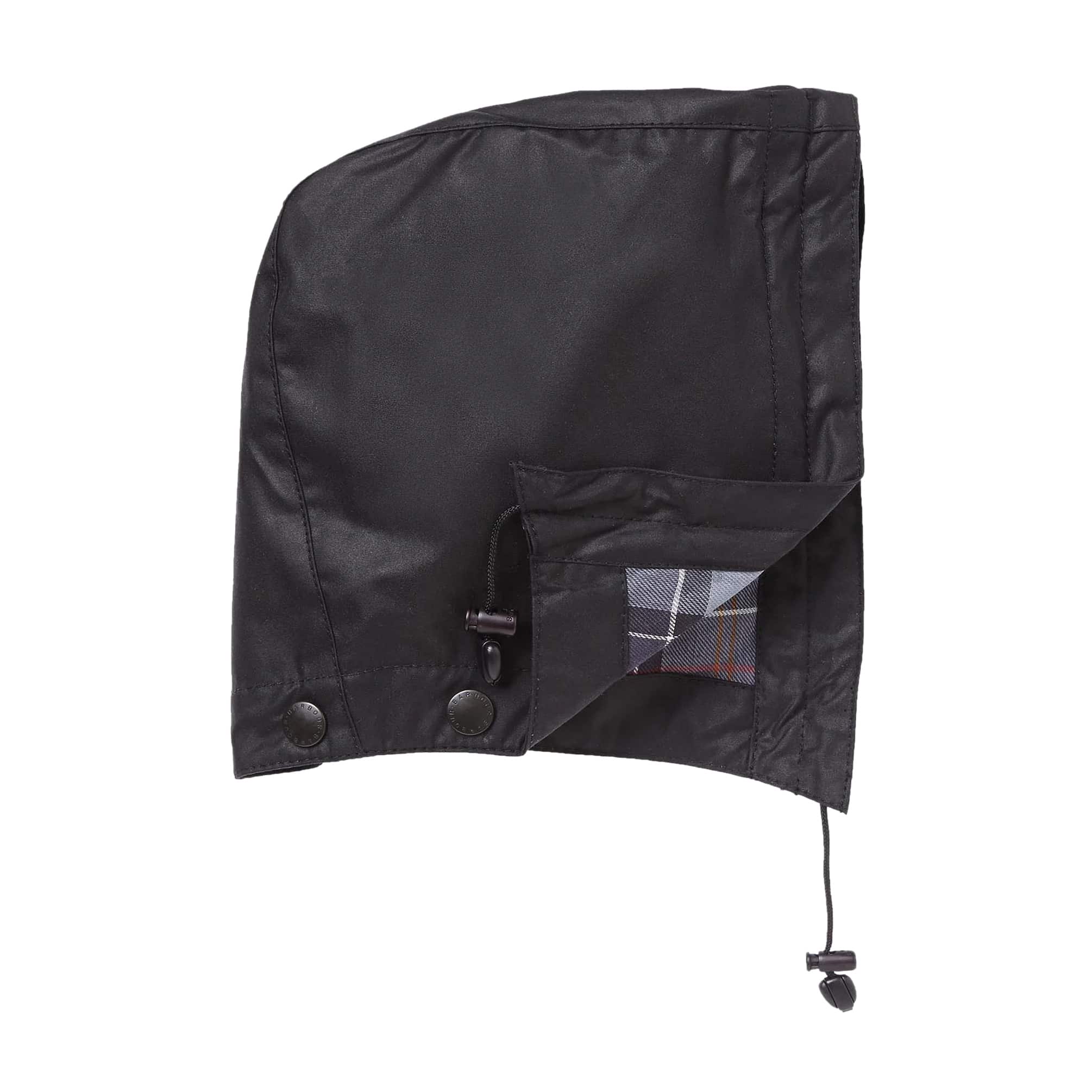 BARBOUR WAXED COTTON HOOD