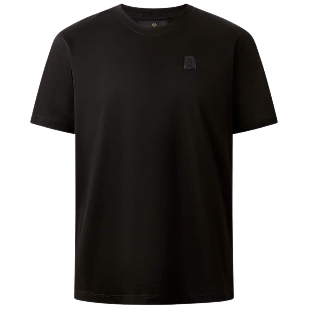 BELSTAFF STEEL MERCERISED COTTON T-SHIRT
