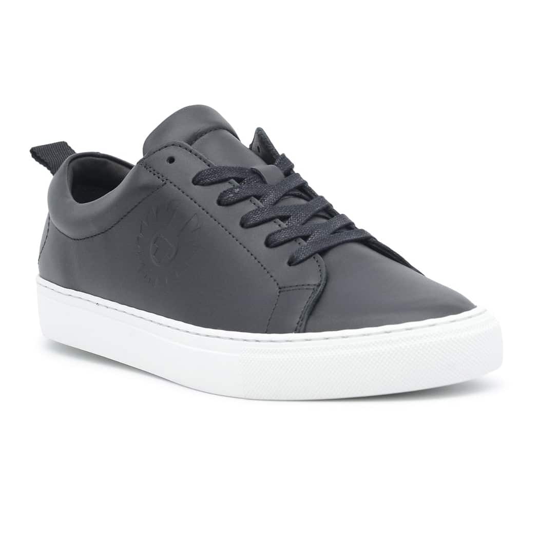 BELSTAFF WALTON LEATHER TRAINERS