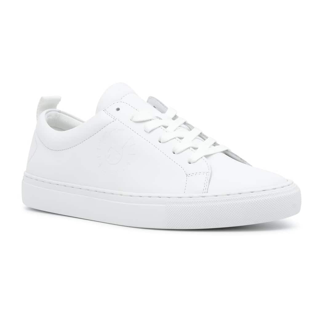 BELSTAFF WALTON LEATHER TRAINERS