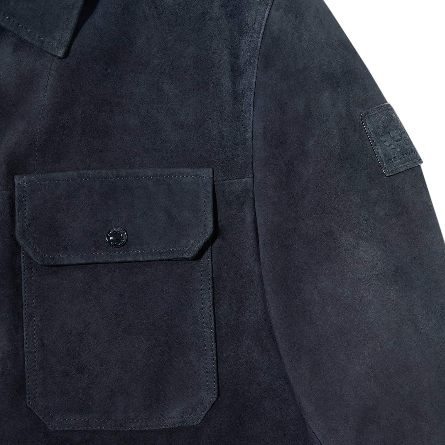 BELSTAFF WAYPOINT SUEDE OVERSHIRT