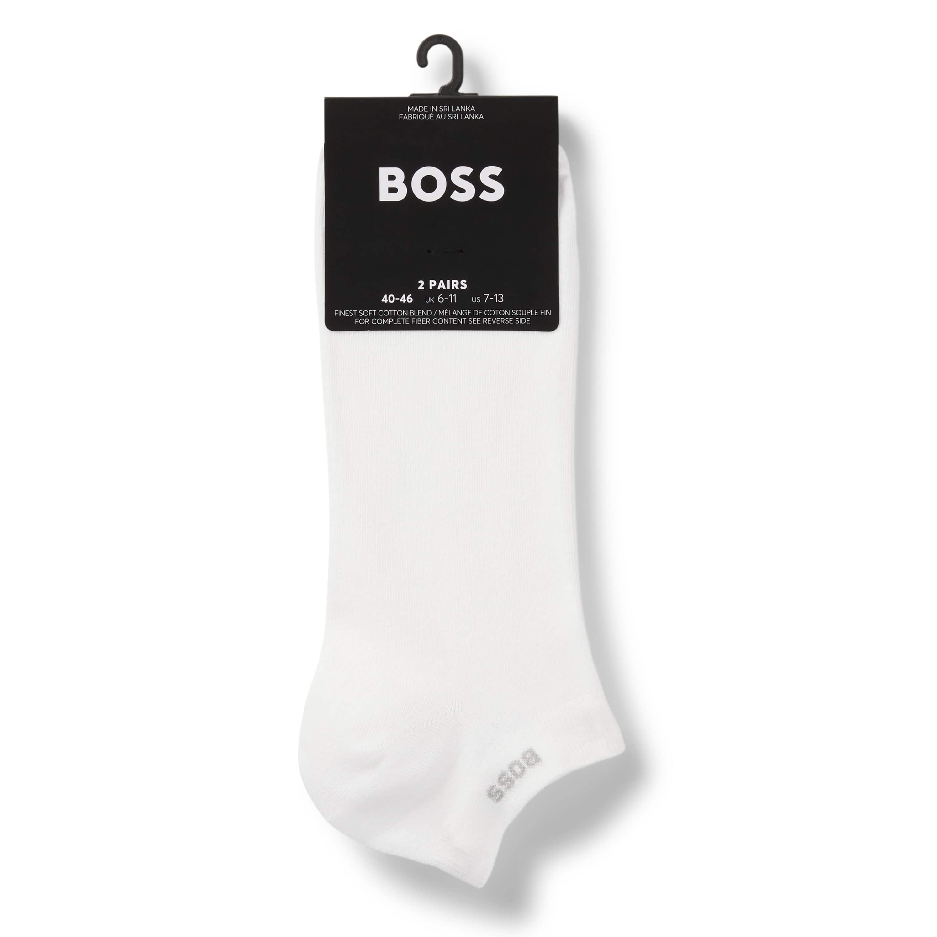 BOSS 2 PACK ANKLE-LENGTH SOCKS