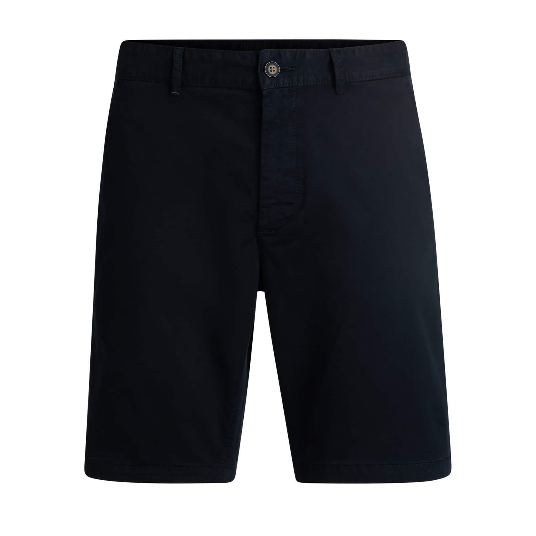 BOSS CHINO SLIM FIT STRETCH-COTTON TWILL SHORTS