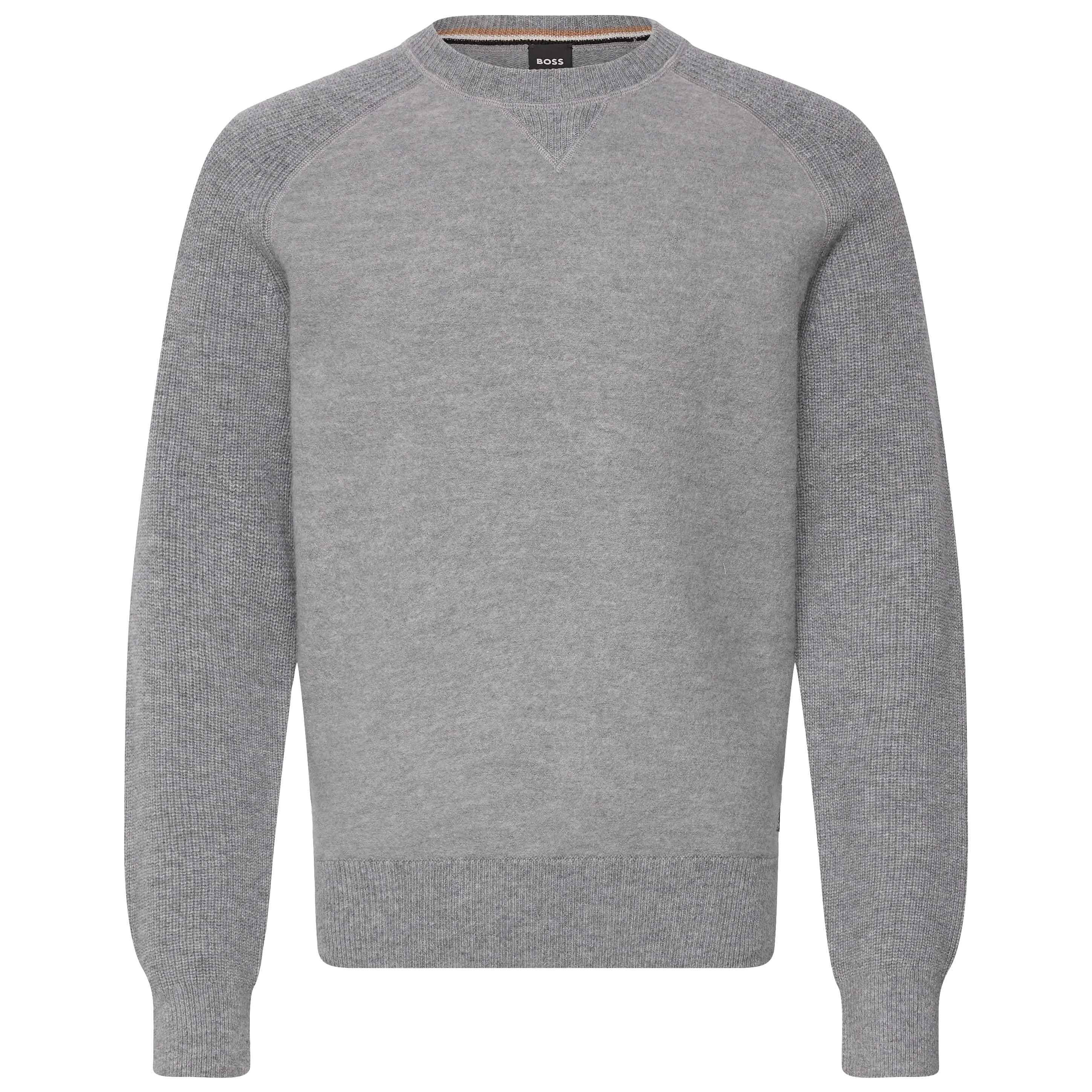 BOSS H-HERO VIRGIN WOOL KNIT JUMPER