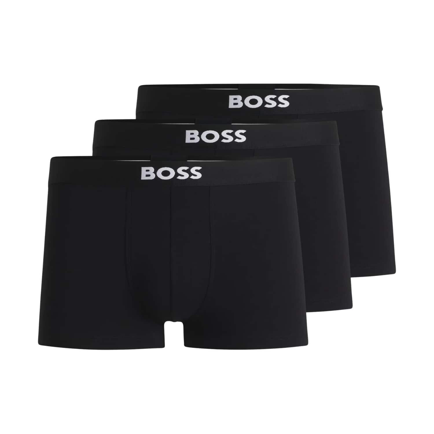 BOSS ONE 3 PACK STRETCH-COTTON TRUNKS HUGO BOSS
