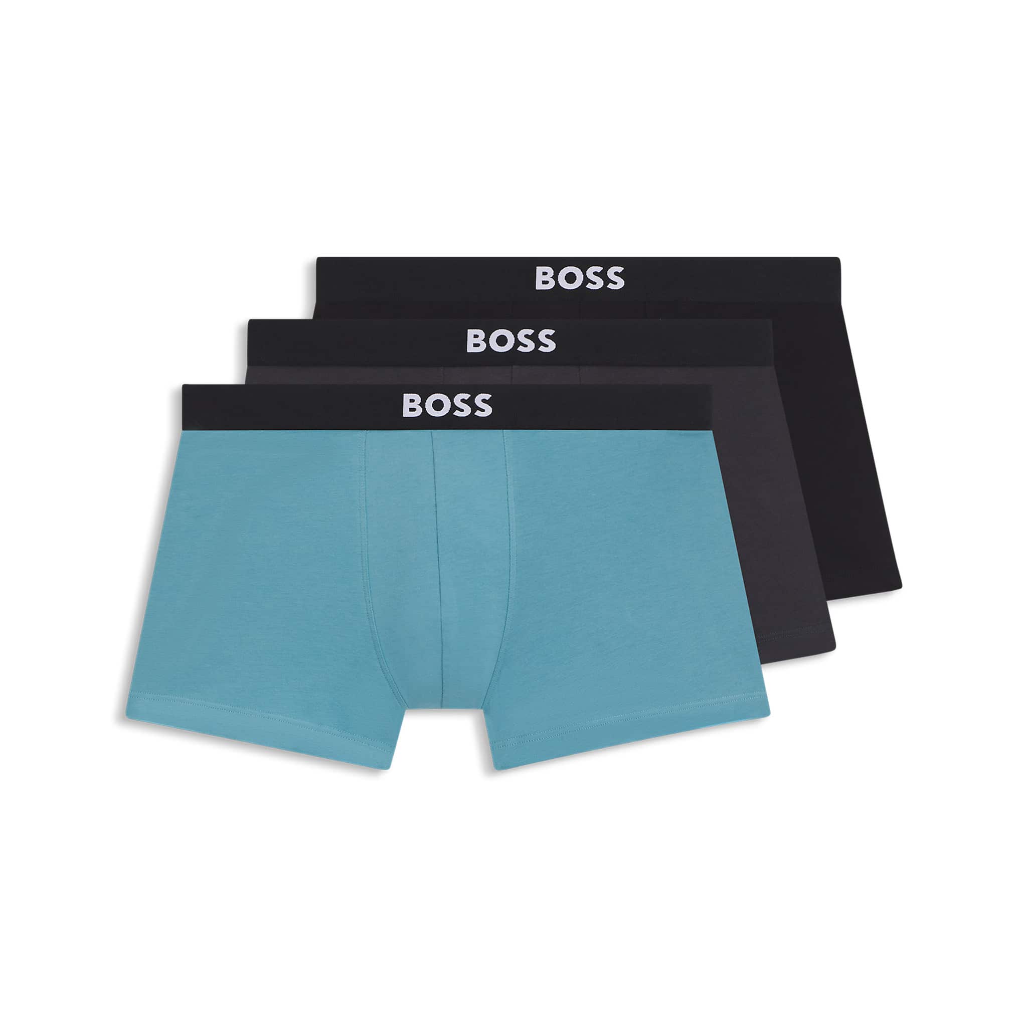 BOSS ONE 3 PACK STRETCH-COTTON TRUNKS