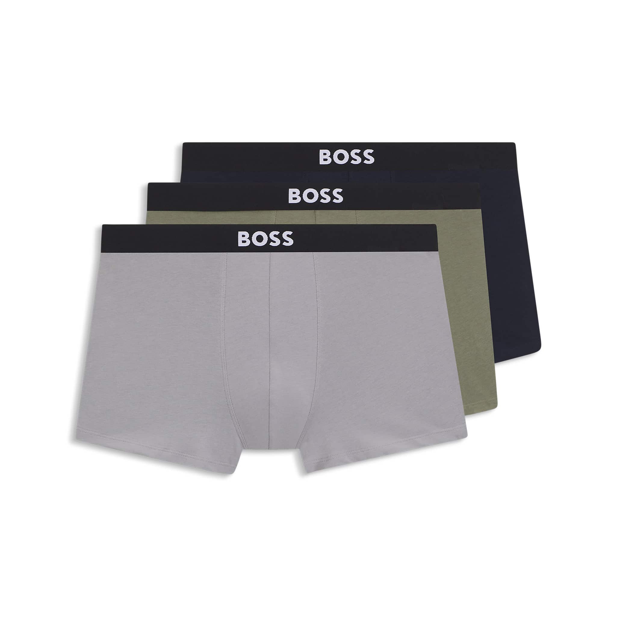 BOSS ONE 3 PACK STRETCH-COTTON TRUNKS