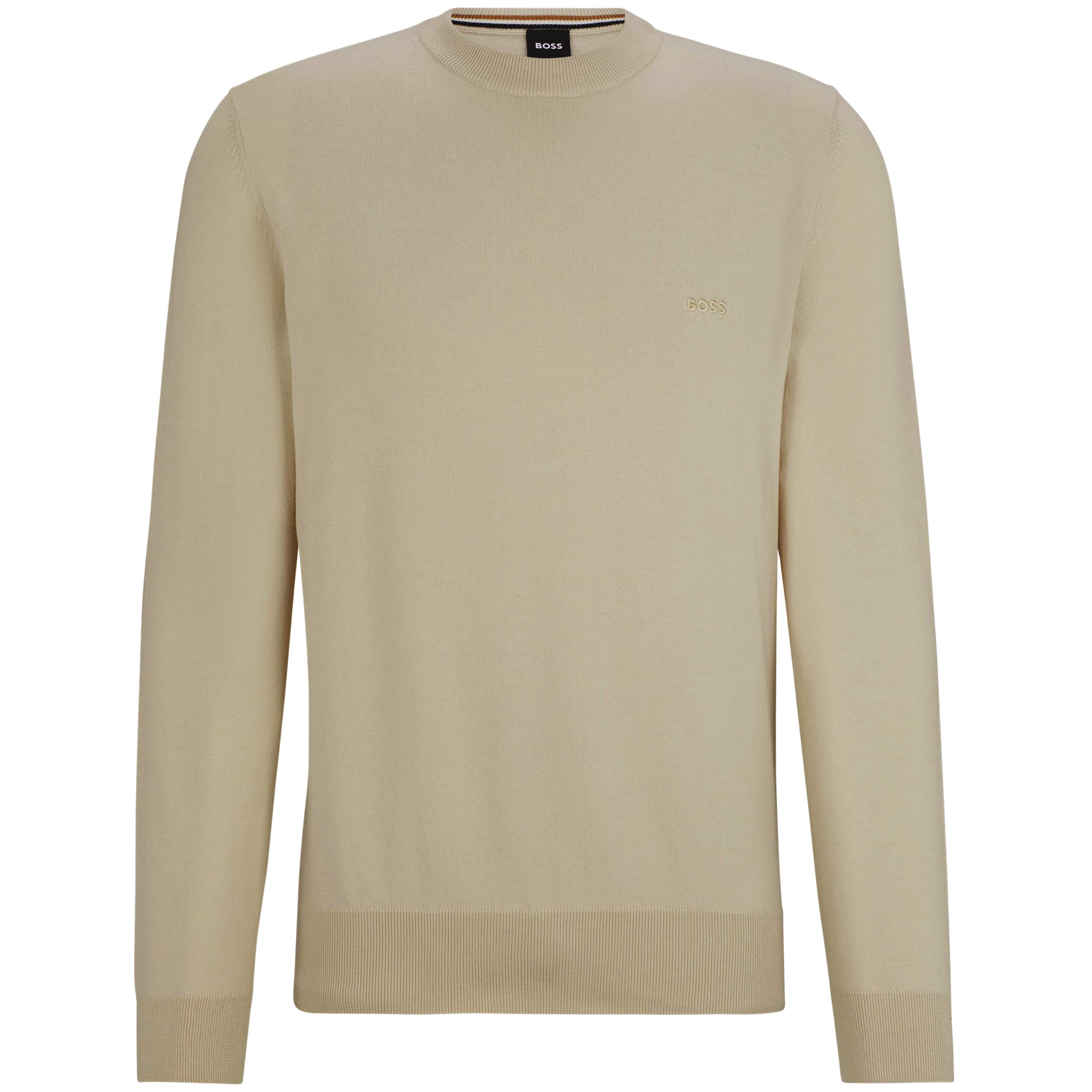 BOSS PACAS-L EMBROIDERED LOGO KNIT JUMPER
