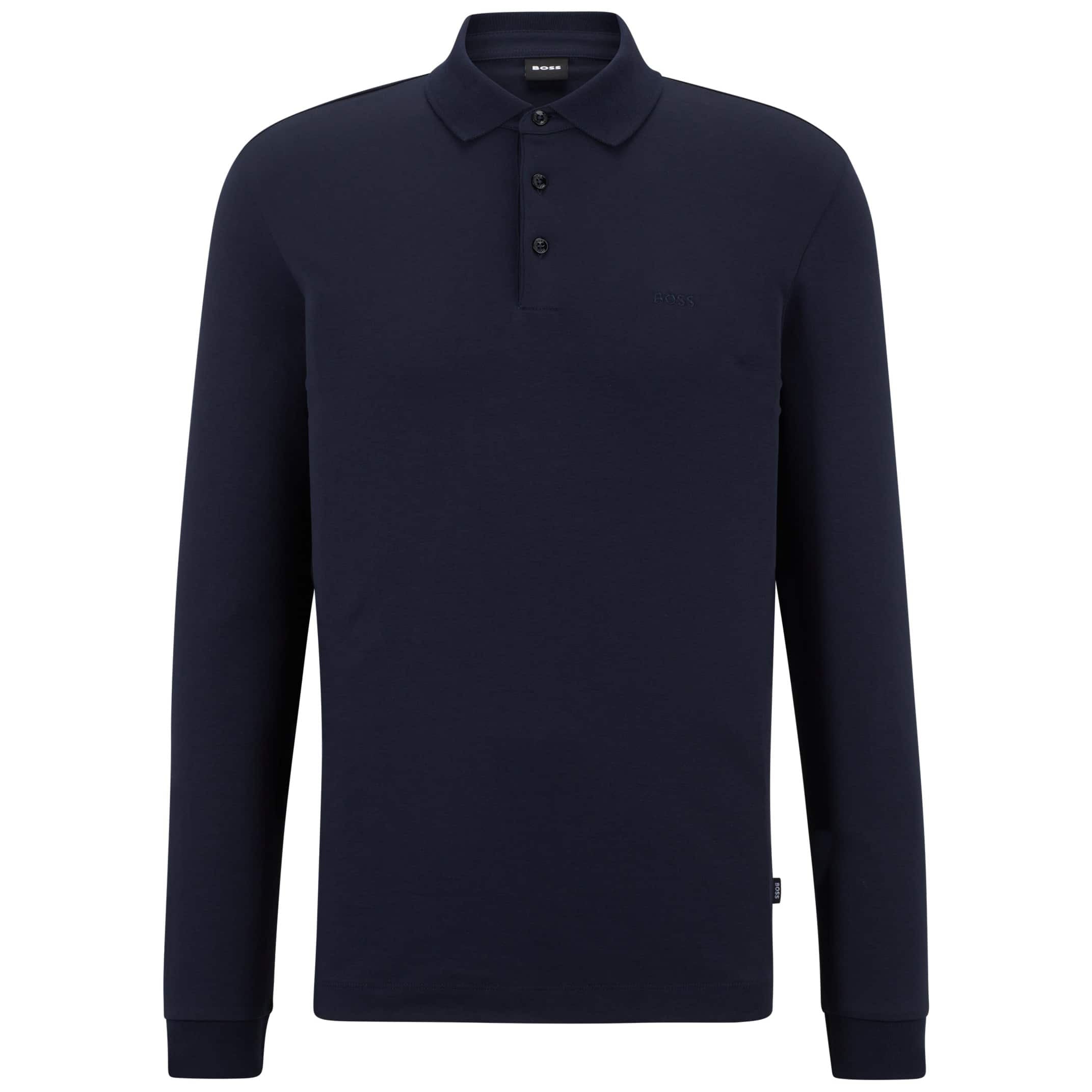 BOSS PADO 30 LONG SLEVE POLO SHIRT