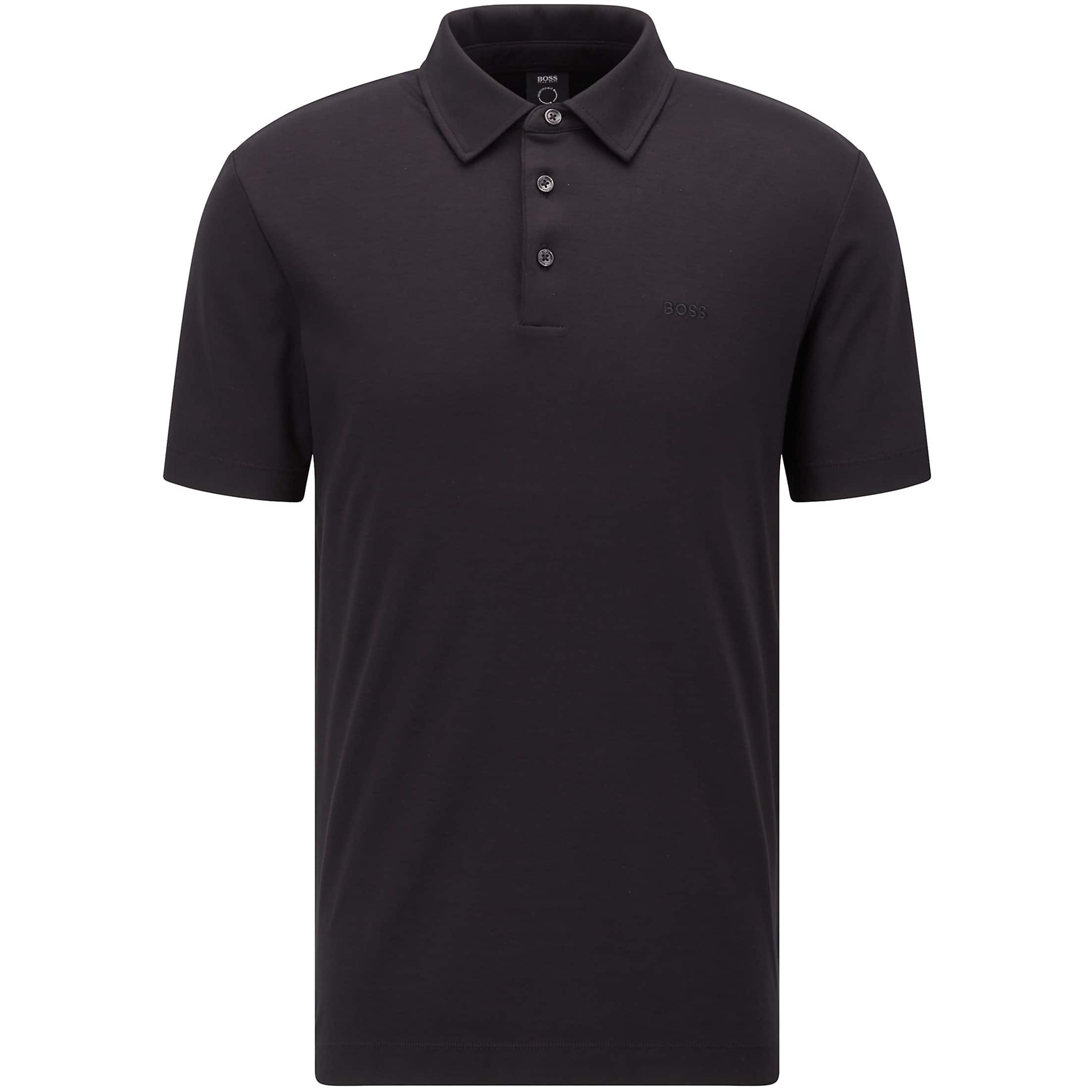 BOSS PALOSH 30 RUBBERISED LOGO POLO SHIRT