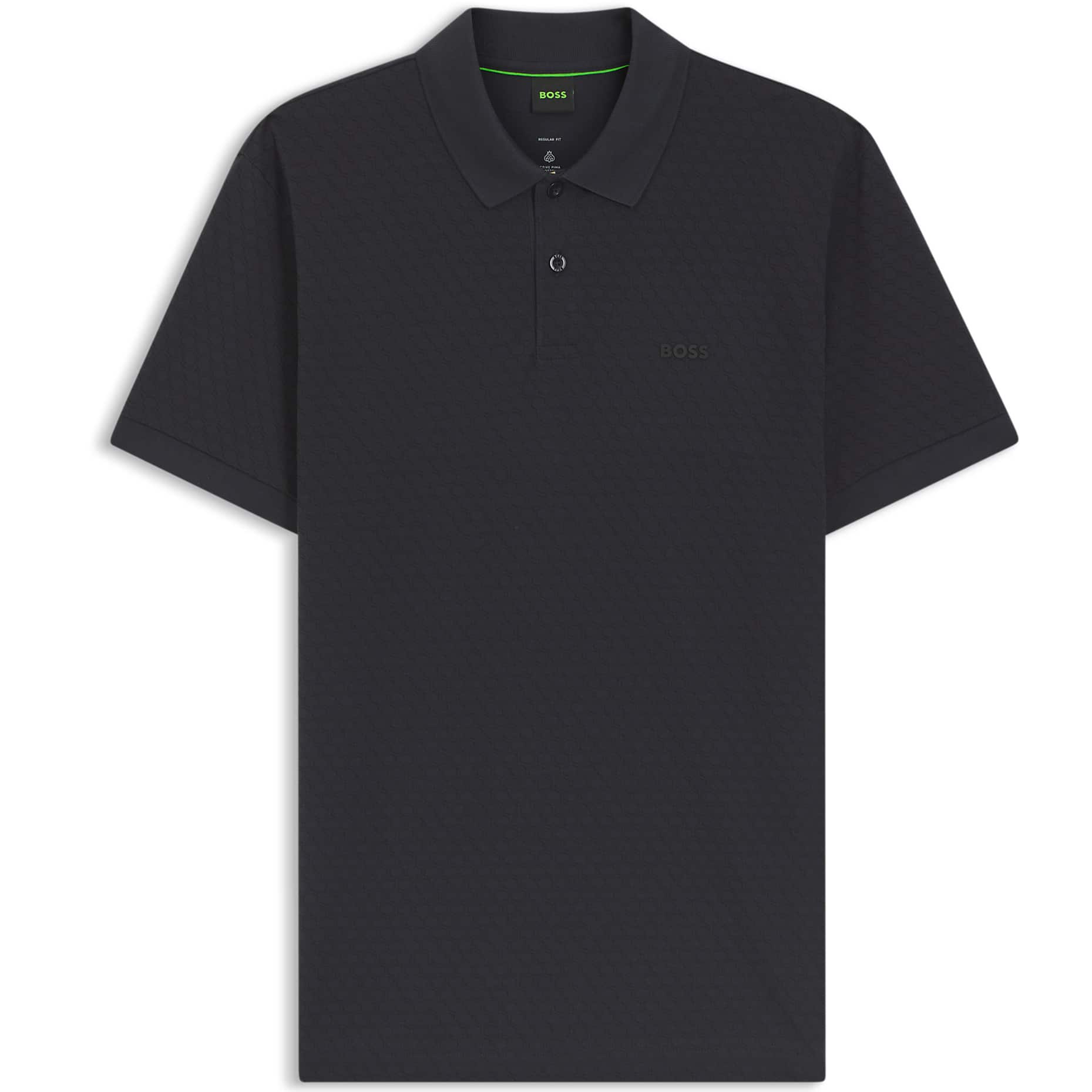 BOSS PRINTED CHIP PATTERN POLO SHIRT