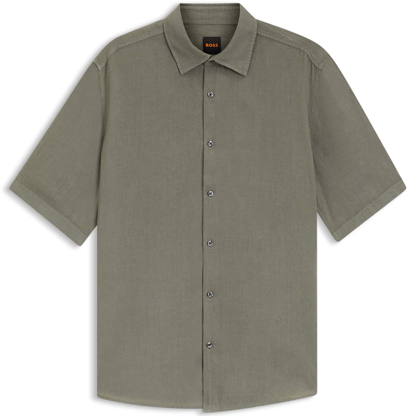 BOSS RASH_2 OXFORD COTTON SHORT SLEEVE SHIRT