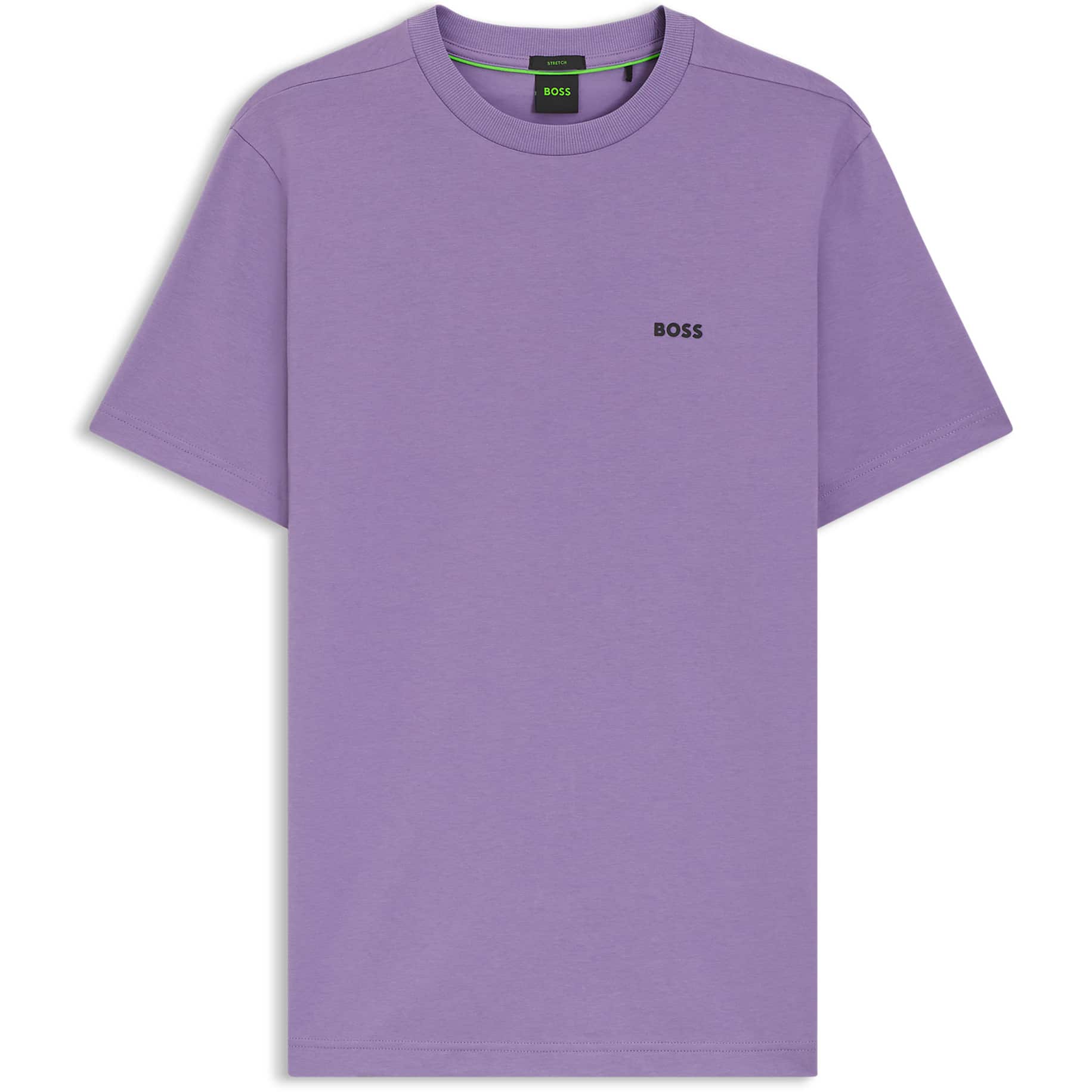 BOSS TEE STRETCH-COTTON T-SHIRT
