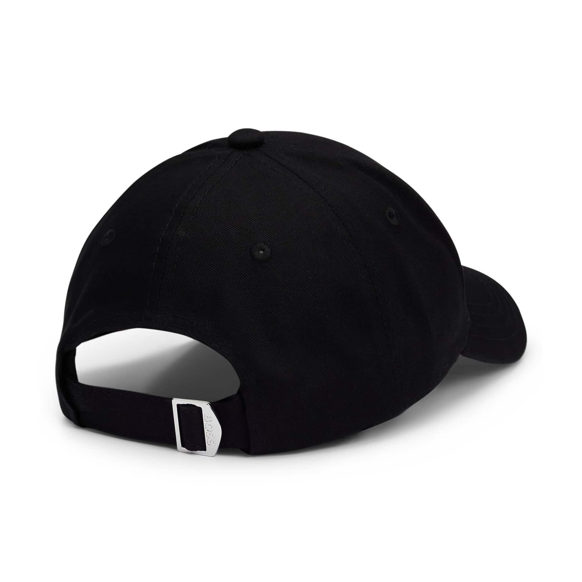 BOSS ZED EMBROIDERED LOGO COTTON-TWILL BASEBALL CAP