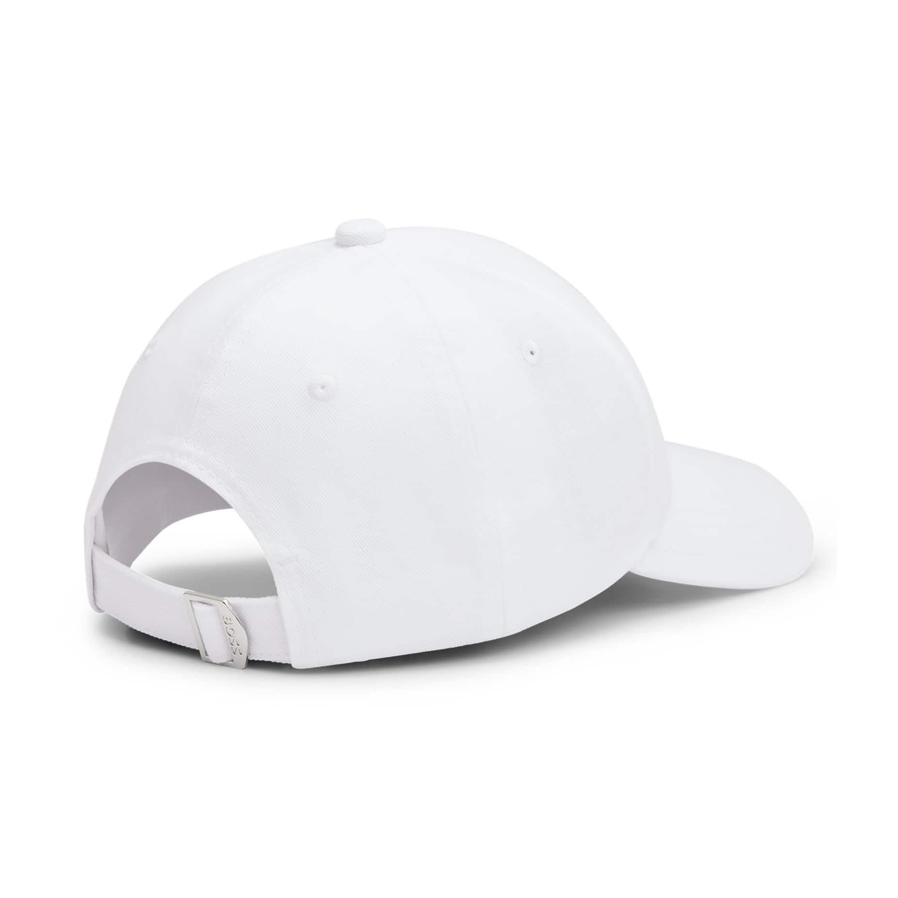 BOSS ZED EMBROIDERED LOGO COTTON-TWILL BASEBALL CAP