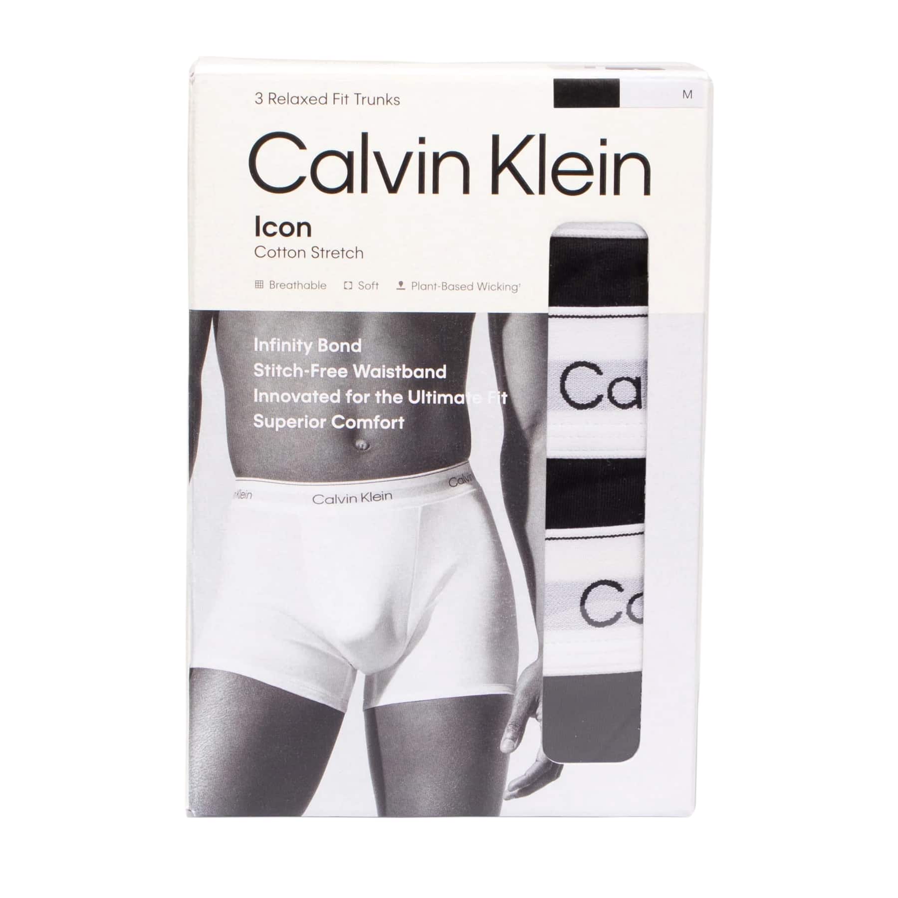 CALVIN KLEIN RELAXED DART 3 PACK TRUNKS