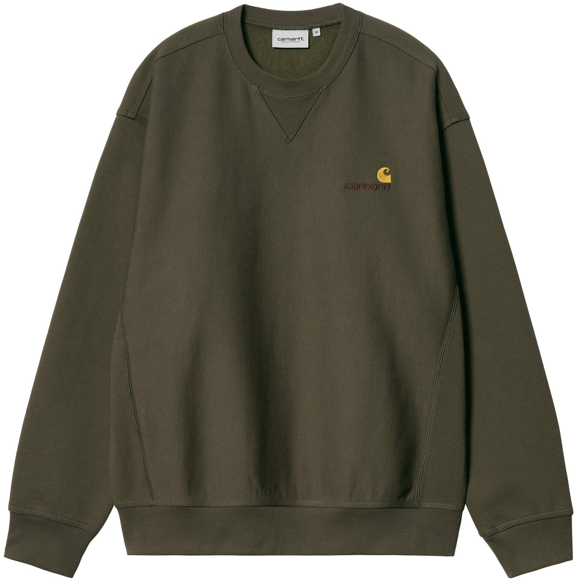 Carhartt american deals script sweatshirt