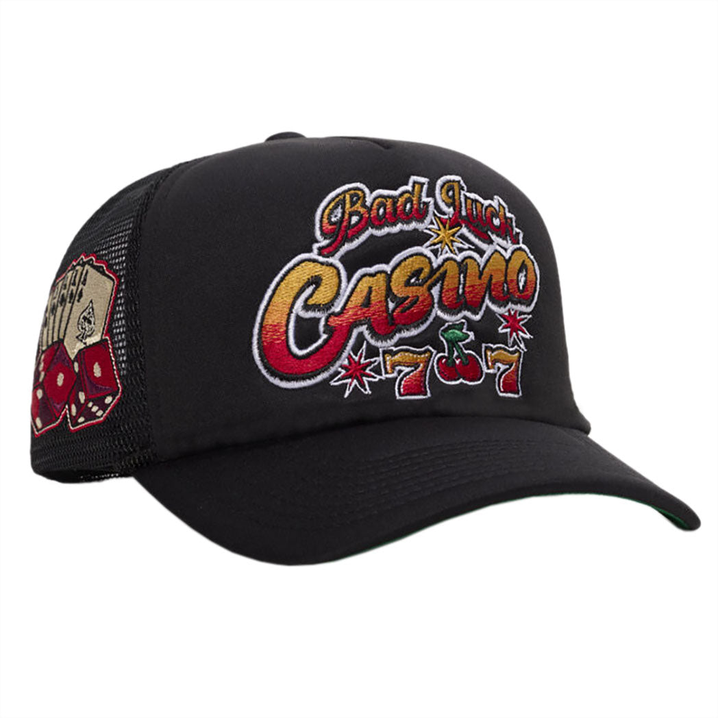 FIELD GRADE BAD LUCK CASINO TWILL MESH TRUCKER CAP