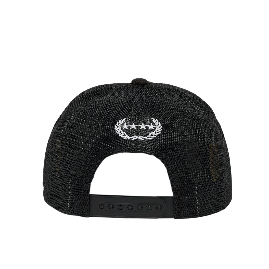 FIELD GRADE GO F YOURSELF TWILL MESH TRUCKER CAP