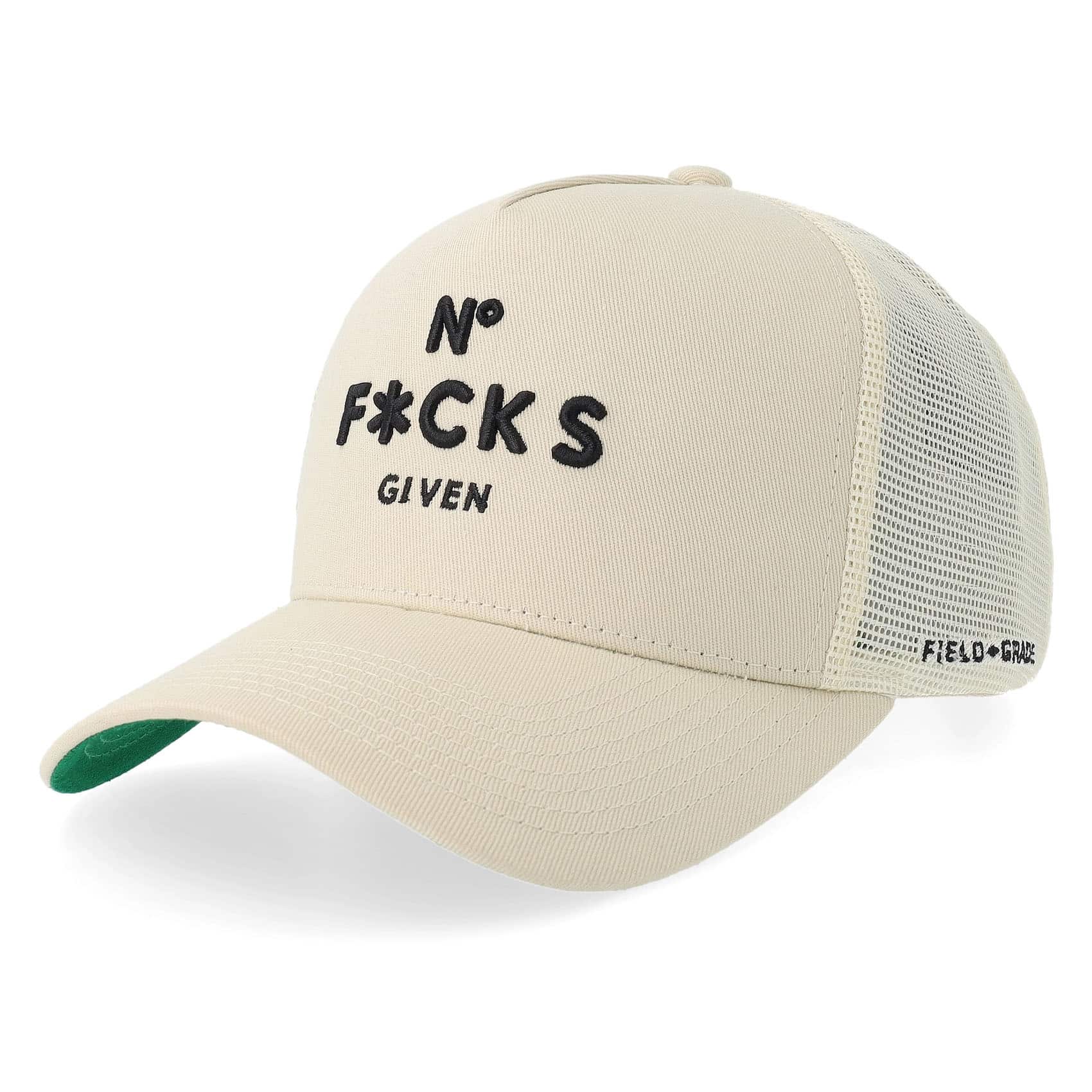 FIELD GRADE NO F*CKS GIVEN MESH TRUCKER CAP