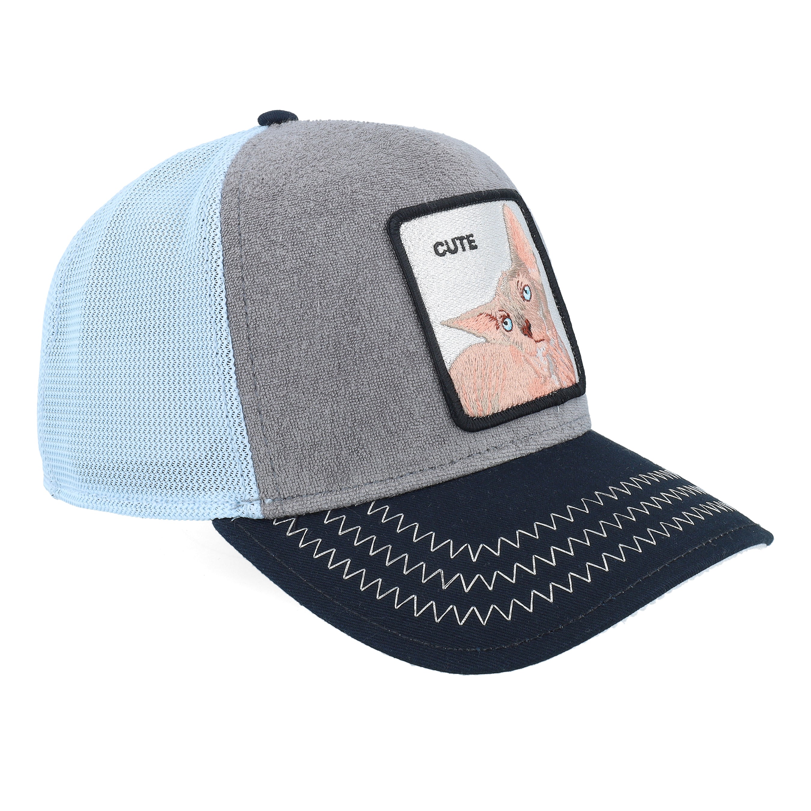 GOORIN BROS. CUTE REMIX MULTI COLOR TRUCKER HAT