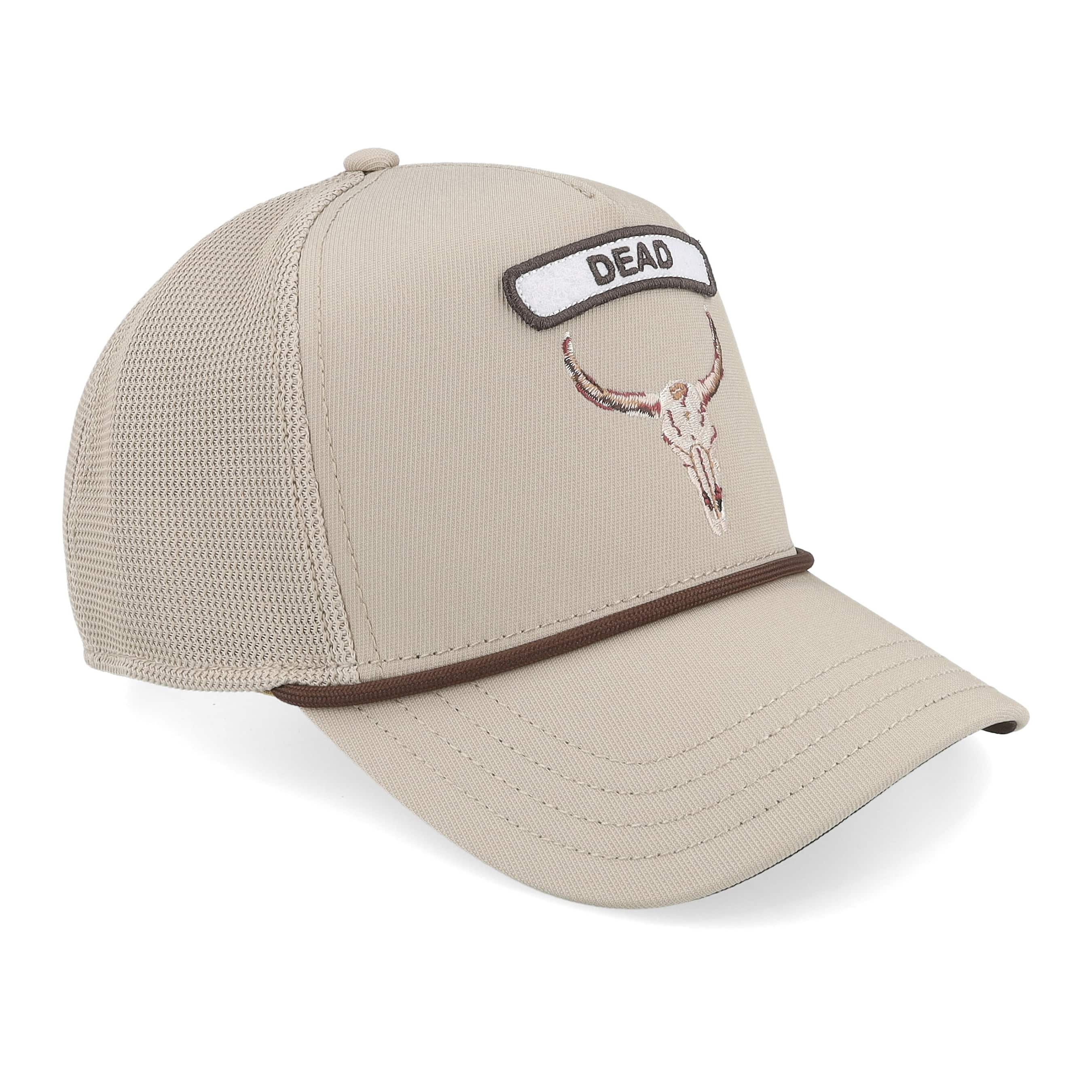 GOORIN BROS GB2 SKULL ROCKER TOP TRUCKER HAT