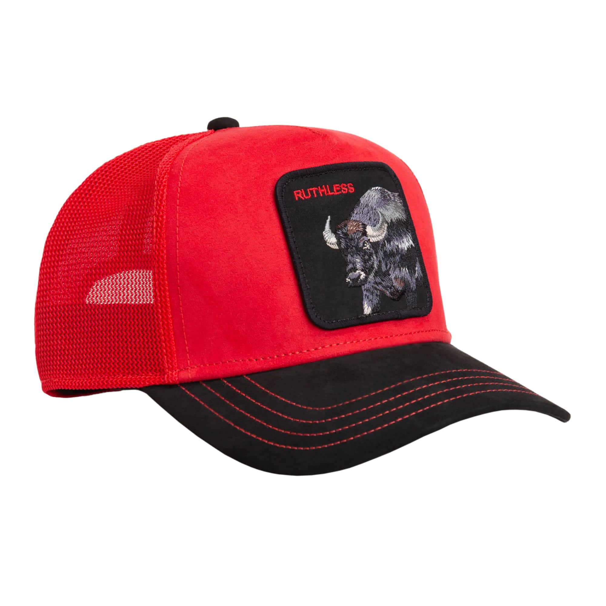 GOORIN BROS. SUEDE BUFFALO TRUCKER HAT