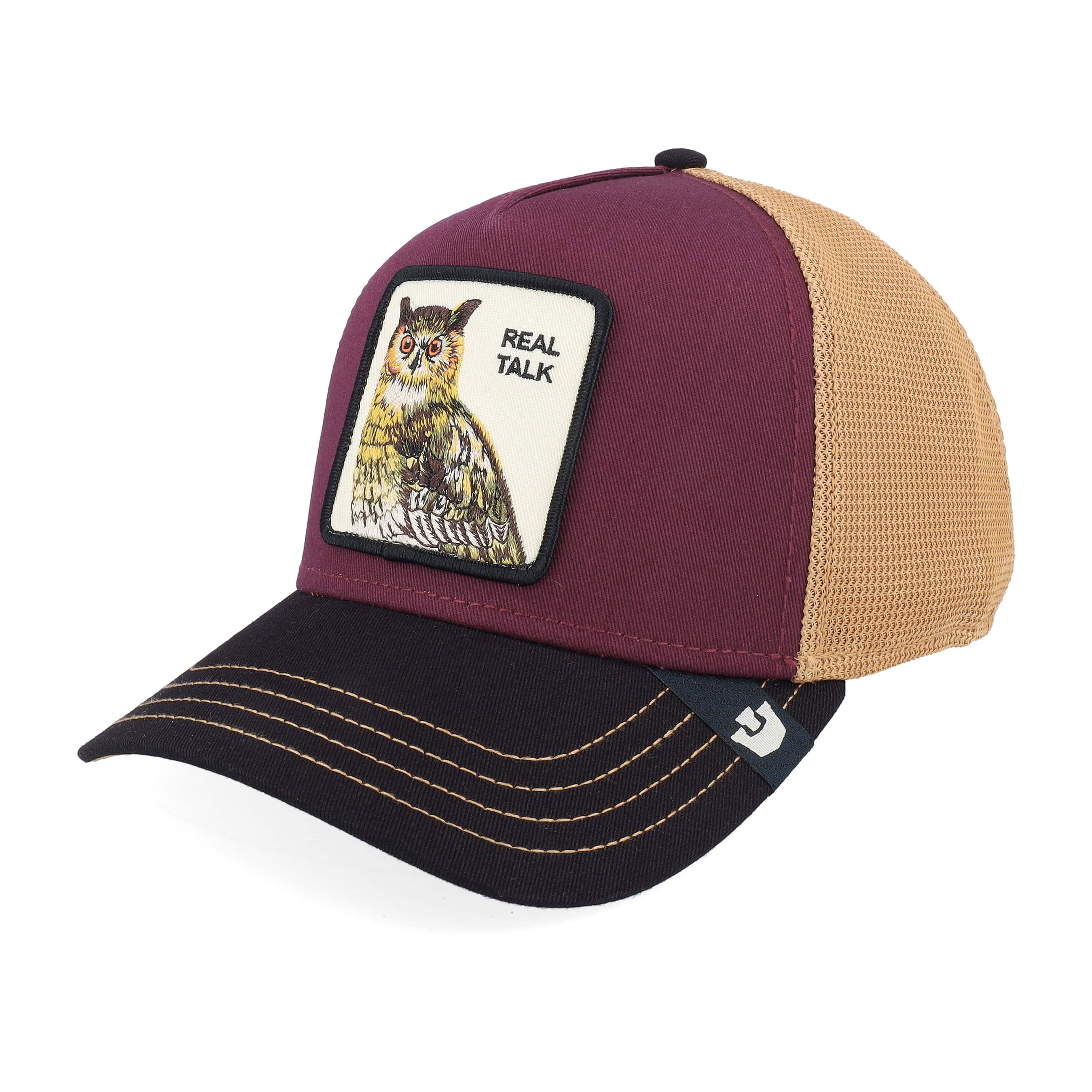 GOORIN BROS. TRICOLOR OWL TRI TONE TRUCKER HAT