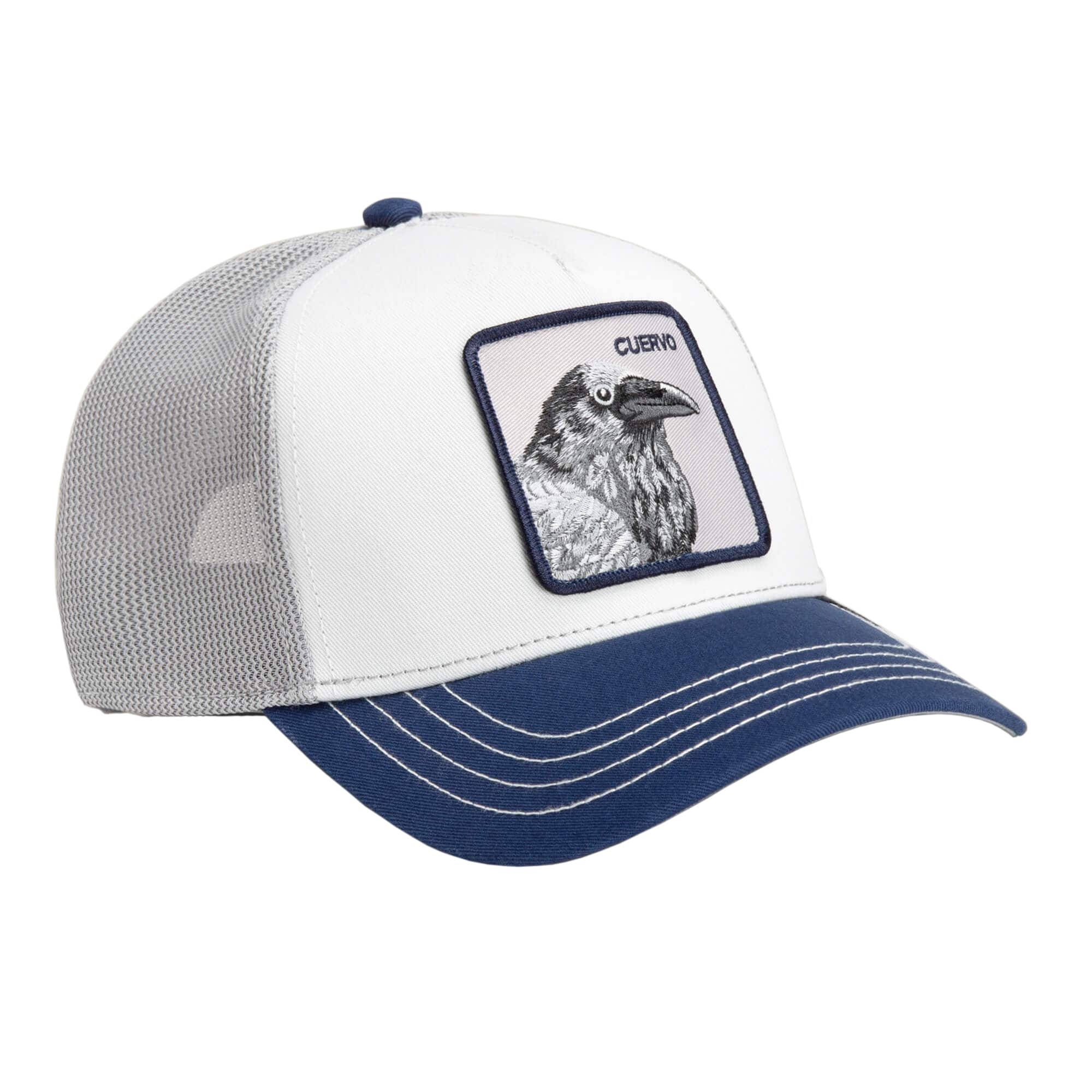 GOORIN BROS.TRICOLOR RAVEN TRUCKER HAT