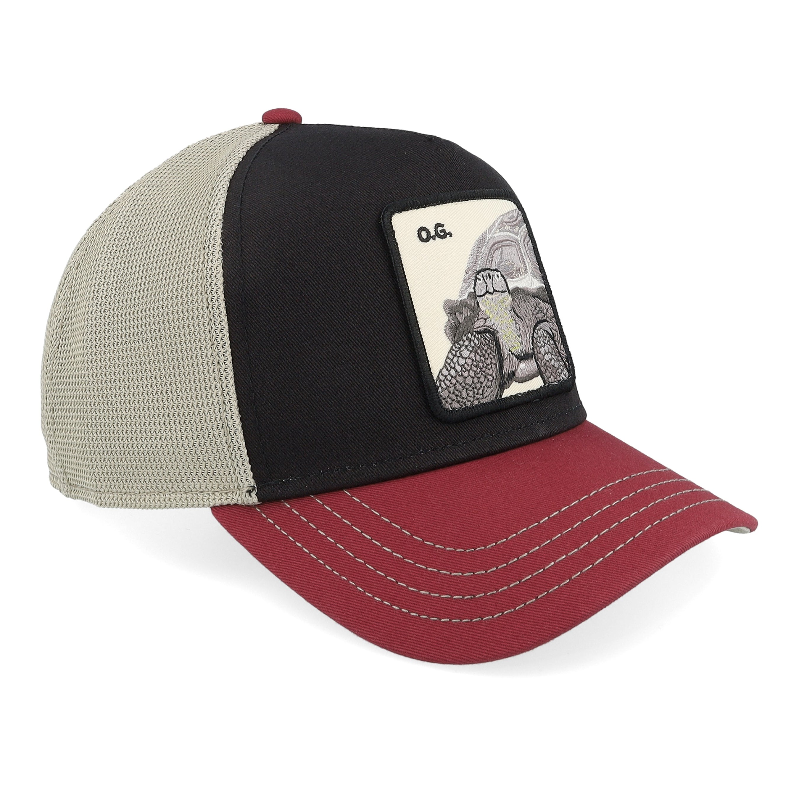 GOORIN BROS. TRICOLOR TORTOISE TRI TONE TRUCKER HAT