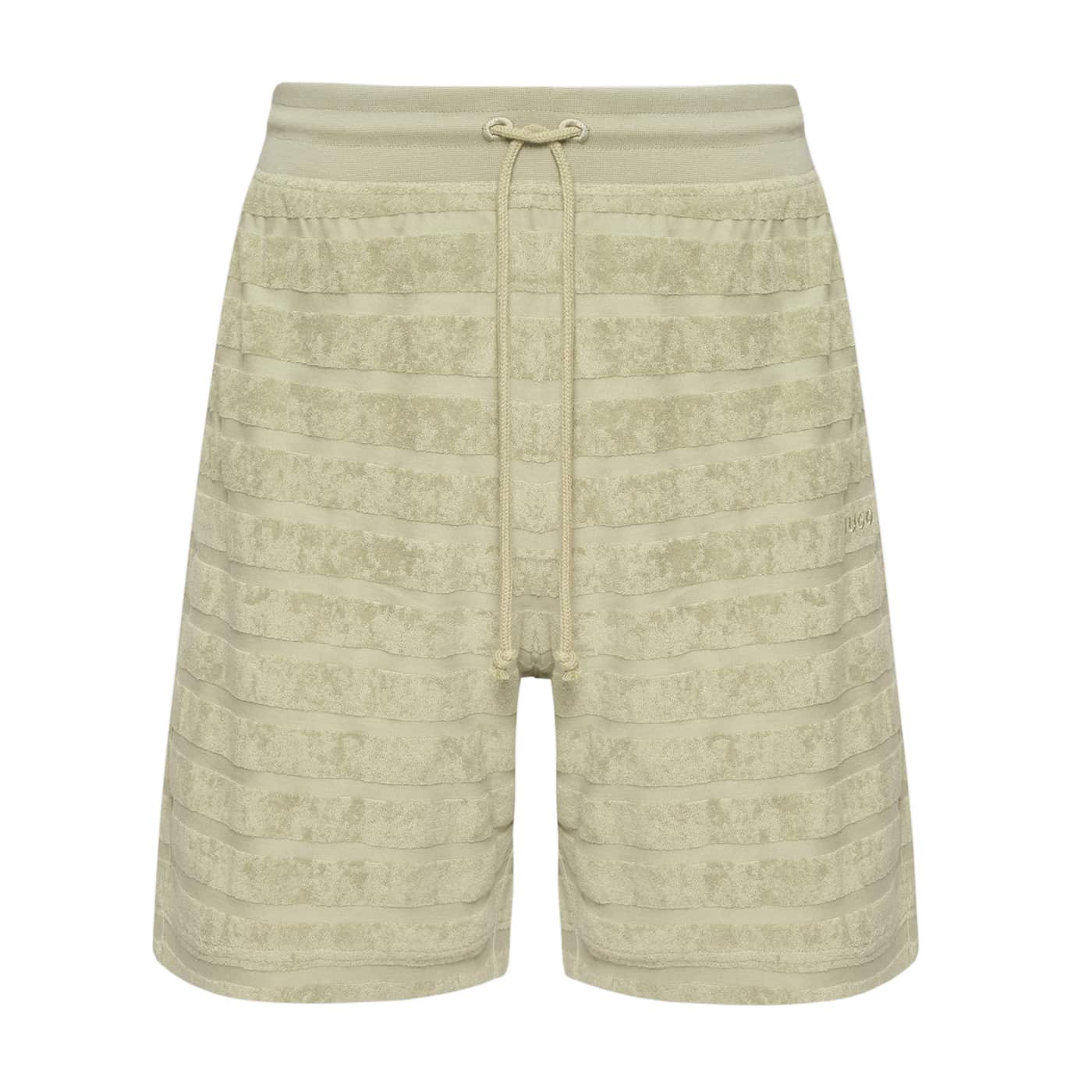 HUGO DUTOWEL RELAXED FIT TOWELLING SHORTS