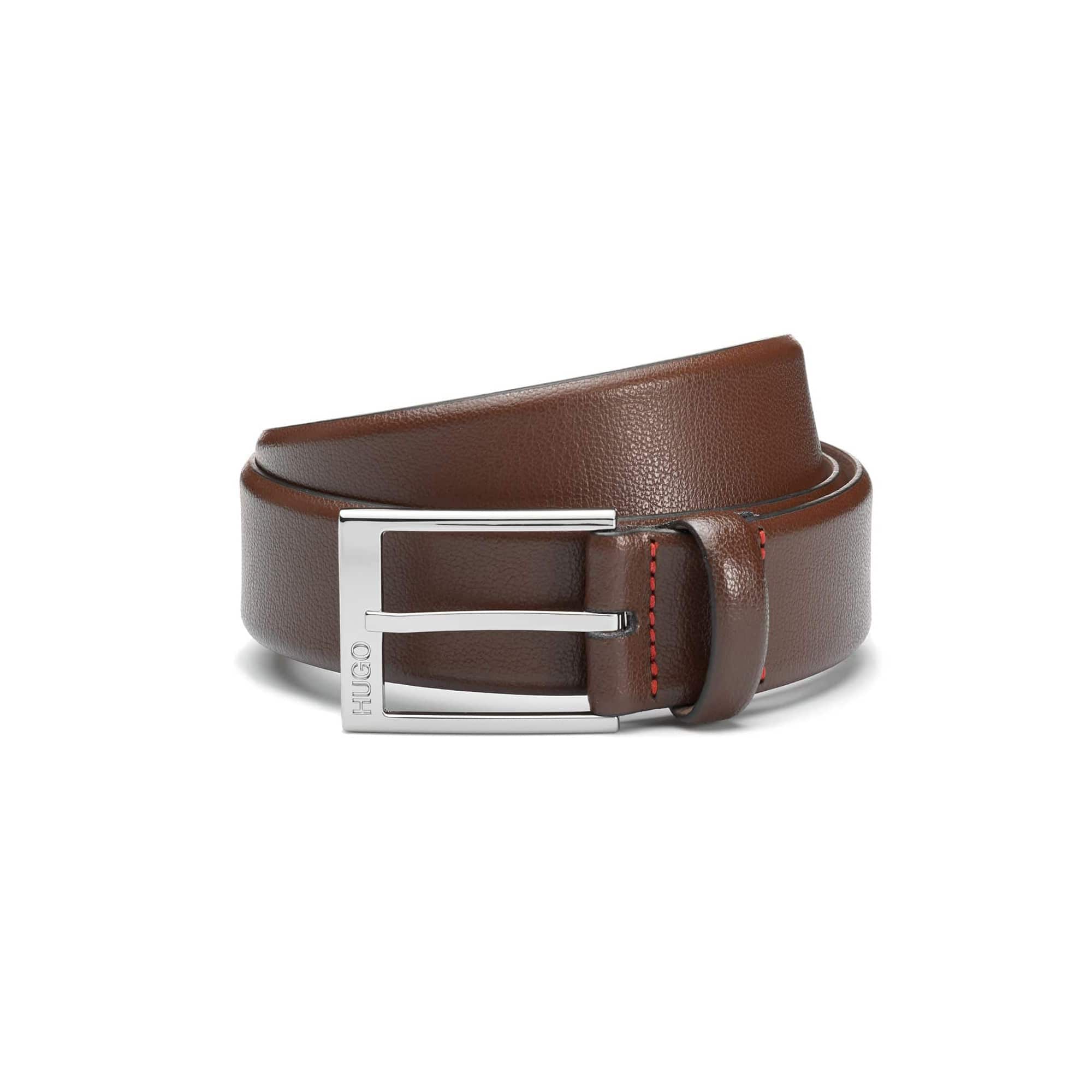 HUGO BOSS GELLOT BELT 50385627 DARK BROWN