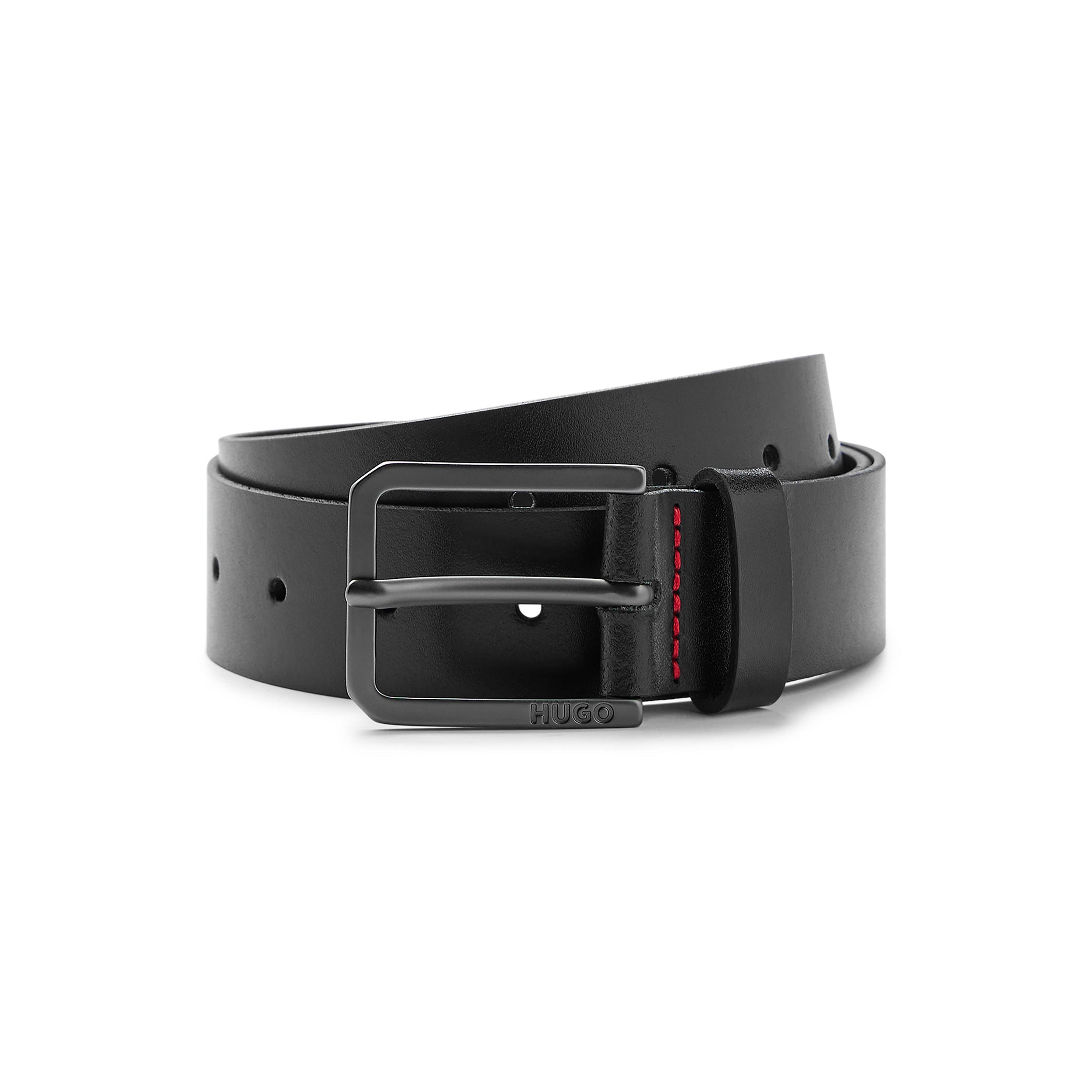 HUGO GENGOL-HOL LEATHER BELT