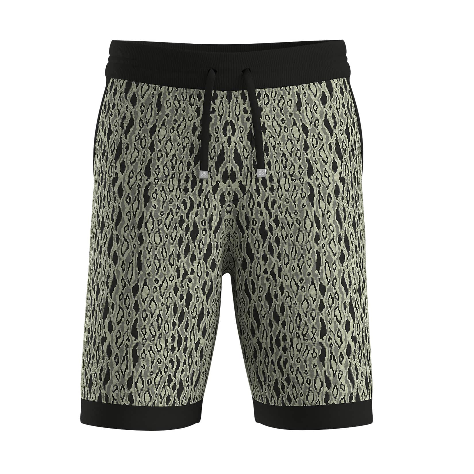 HUGO SGOEY KNITTED PATTERN SHORT