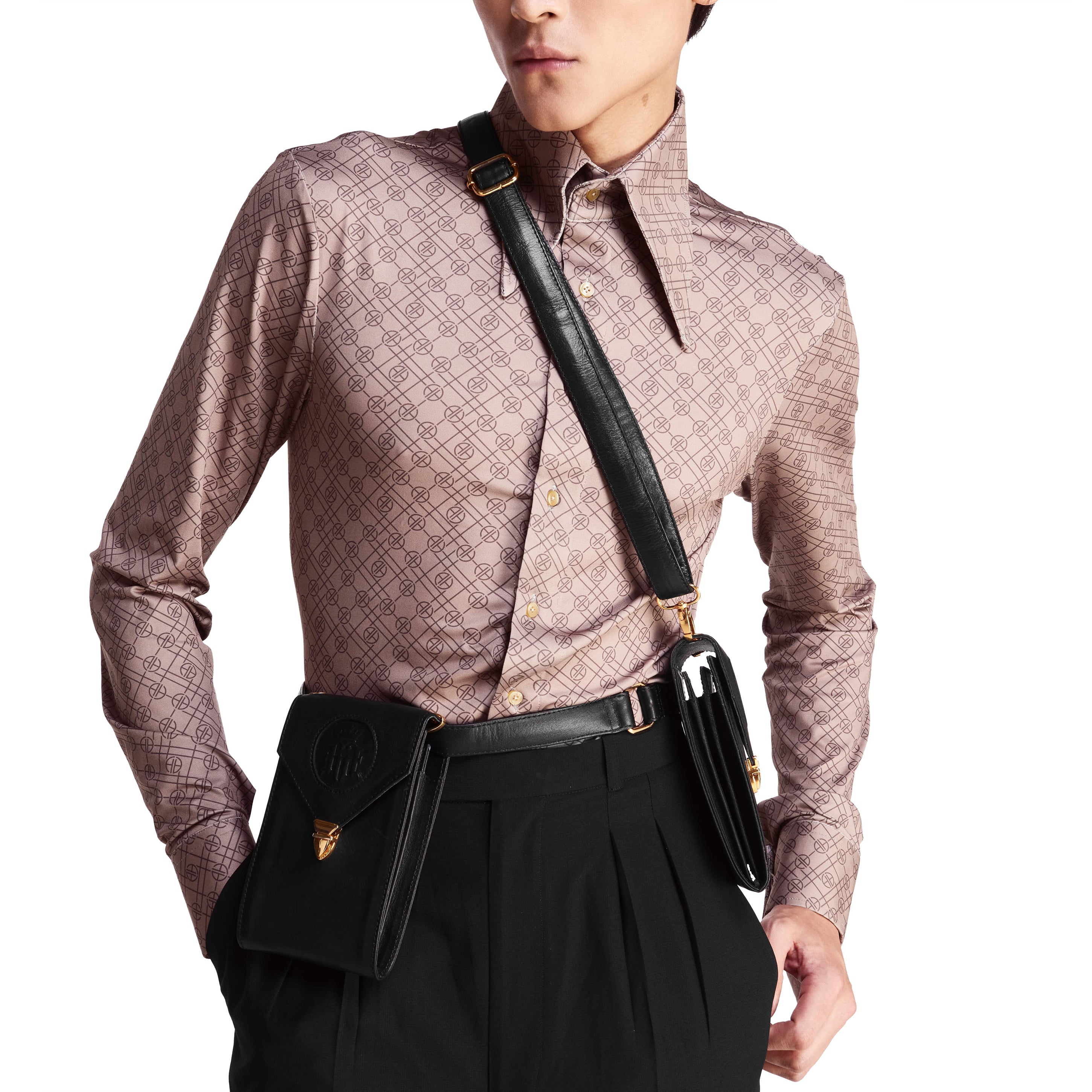 HELEN ANTHONY MONOGRAM SHIRT HELEN ANTHONY