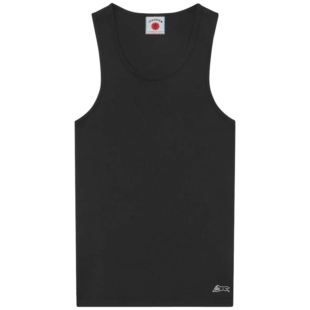 ICECREAM RUNNING DOG RIBBED VEST