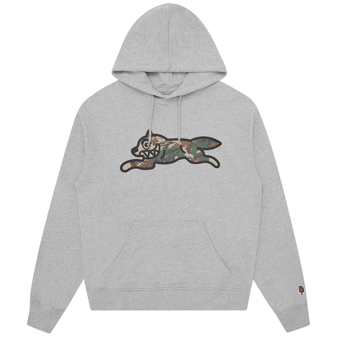 ICECREAM WOODLAND CAMO RUNNING DOG HOODIE