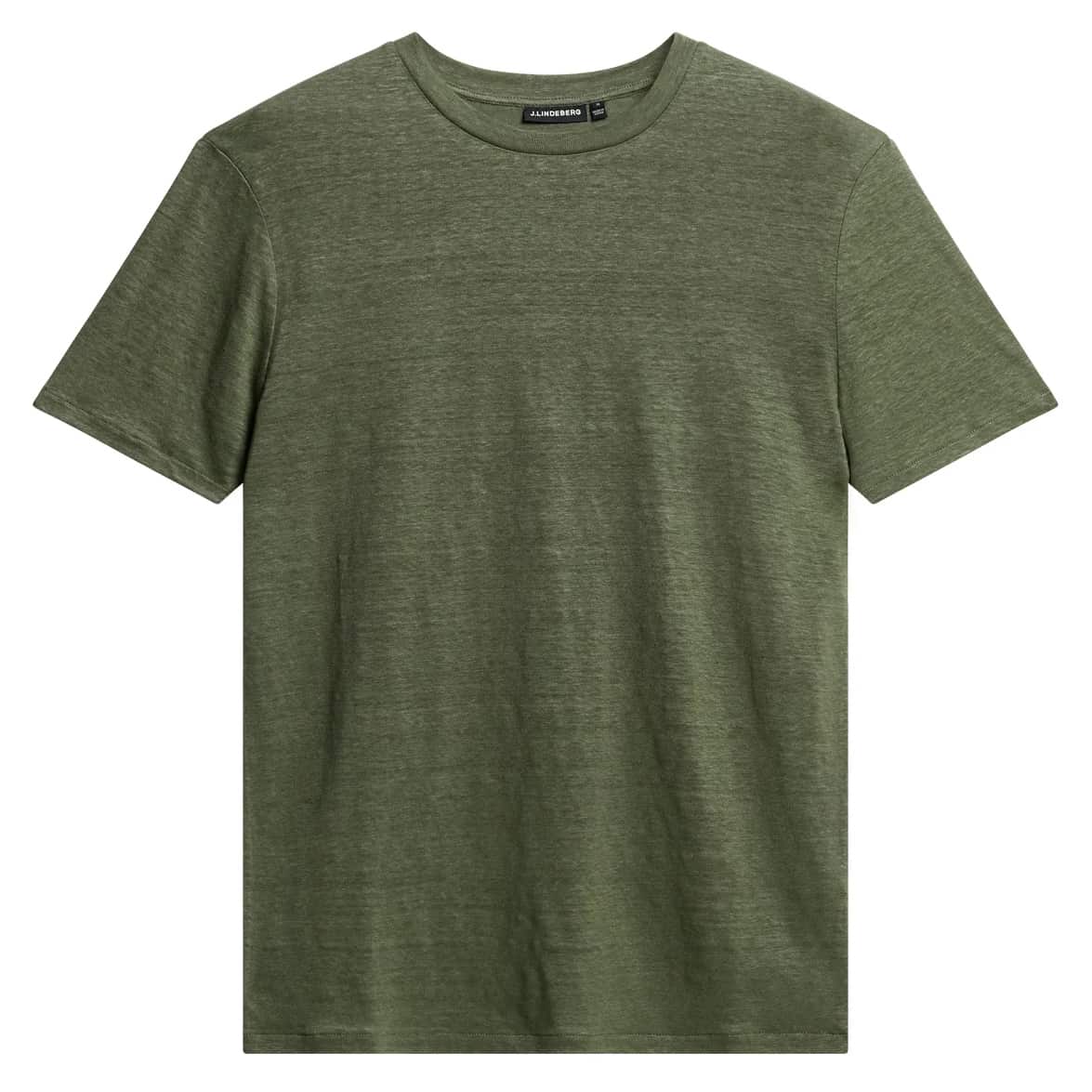 J. LINDEBERG COMA LINEN T-SHIRT