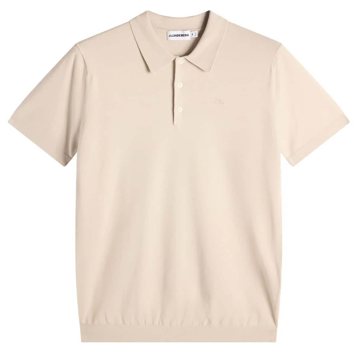 J. LINDEBERG RIDGE KNIT POLO