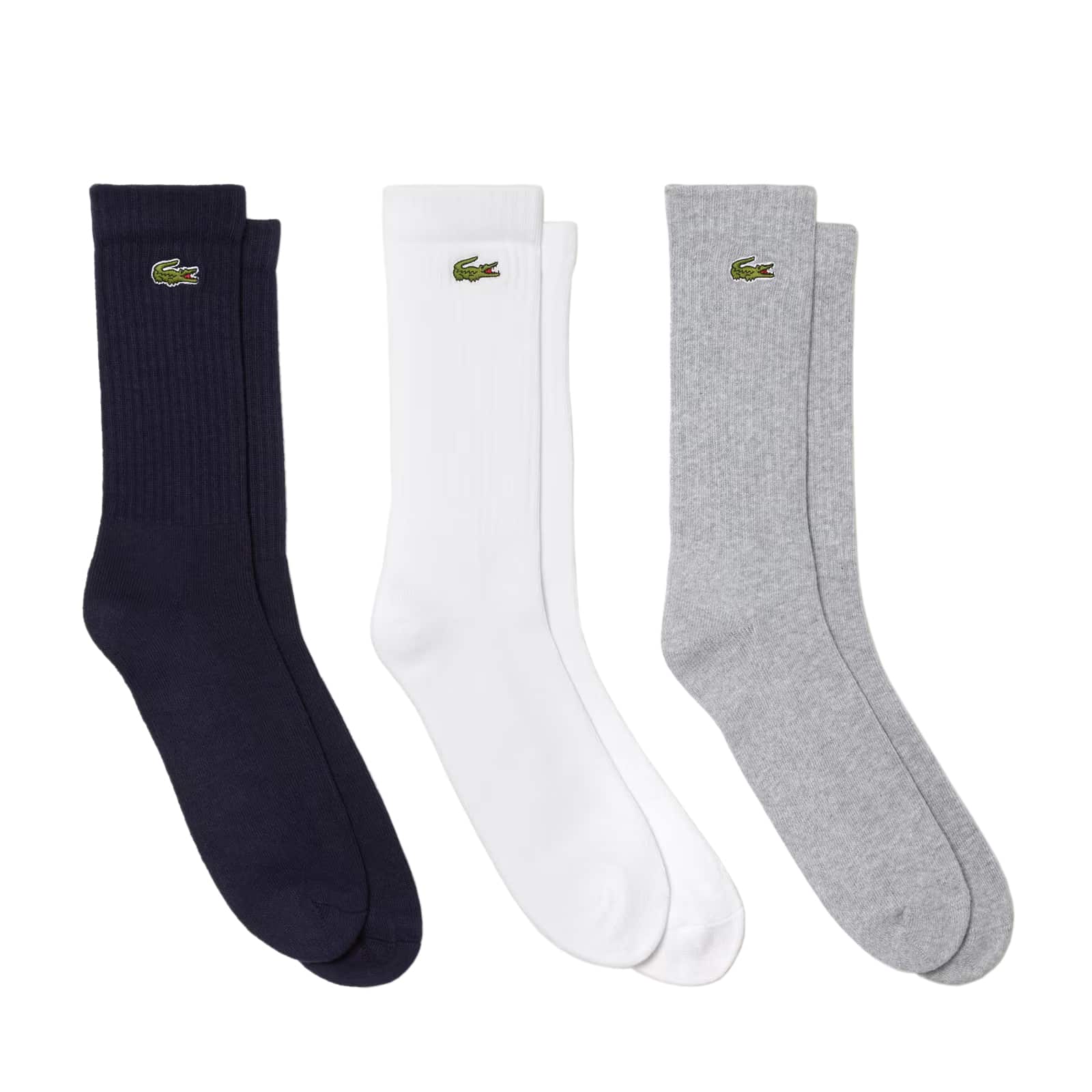 LACOSTE SPORT 3 PACK HIGHT-CUT SOCKS