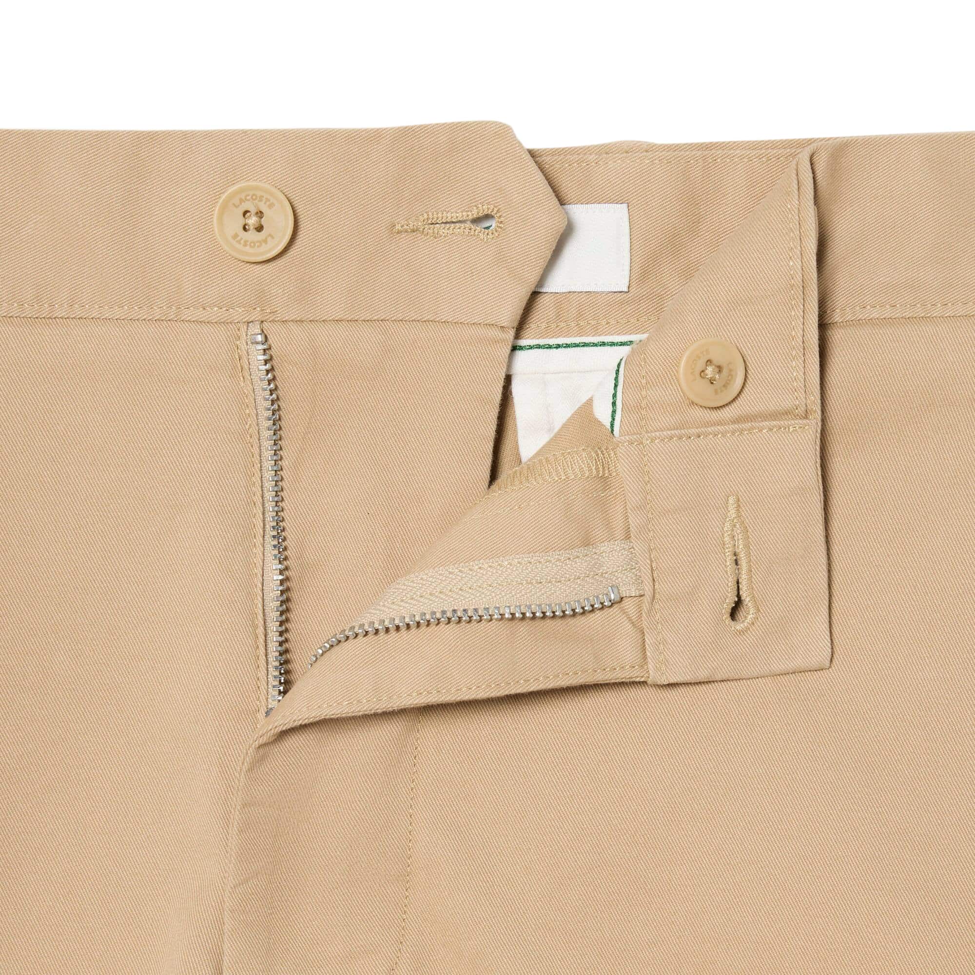 LACOSTE STRETCH TWILL CHINO SHORTS