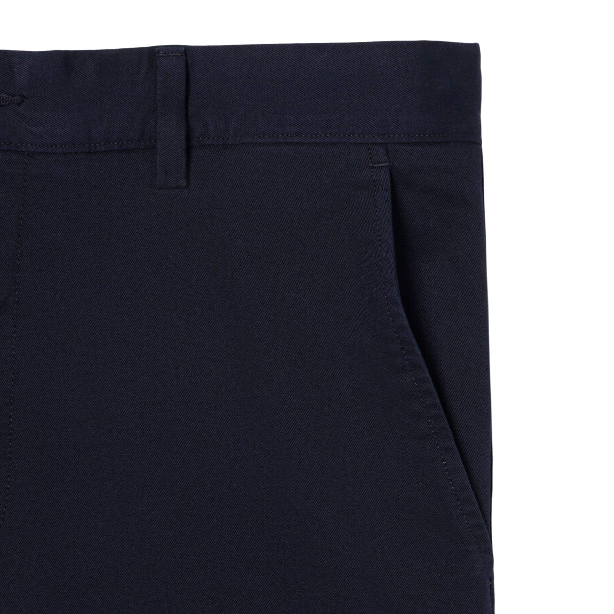 LACOSTE STRETCH TWILL CHINO SHORTS
