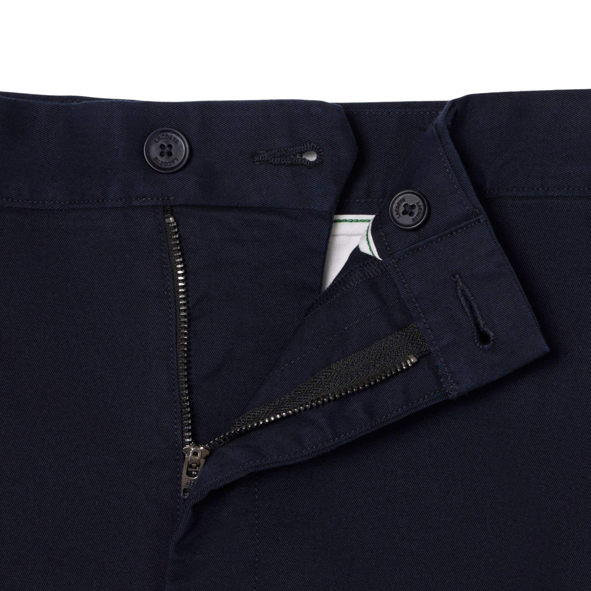 LACOSTE STRETCH TWILL CHINO SHORTS